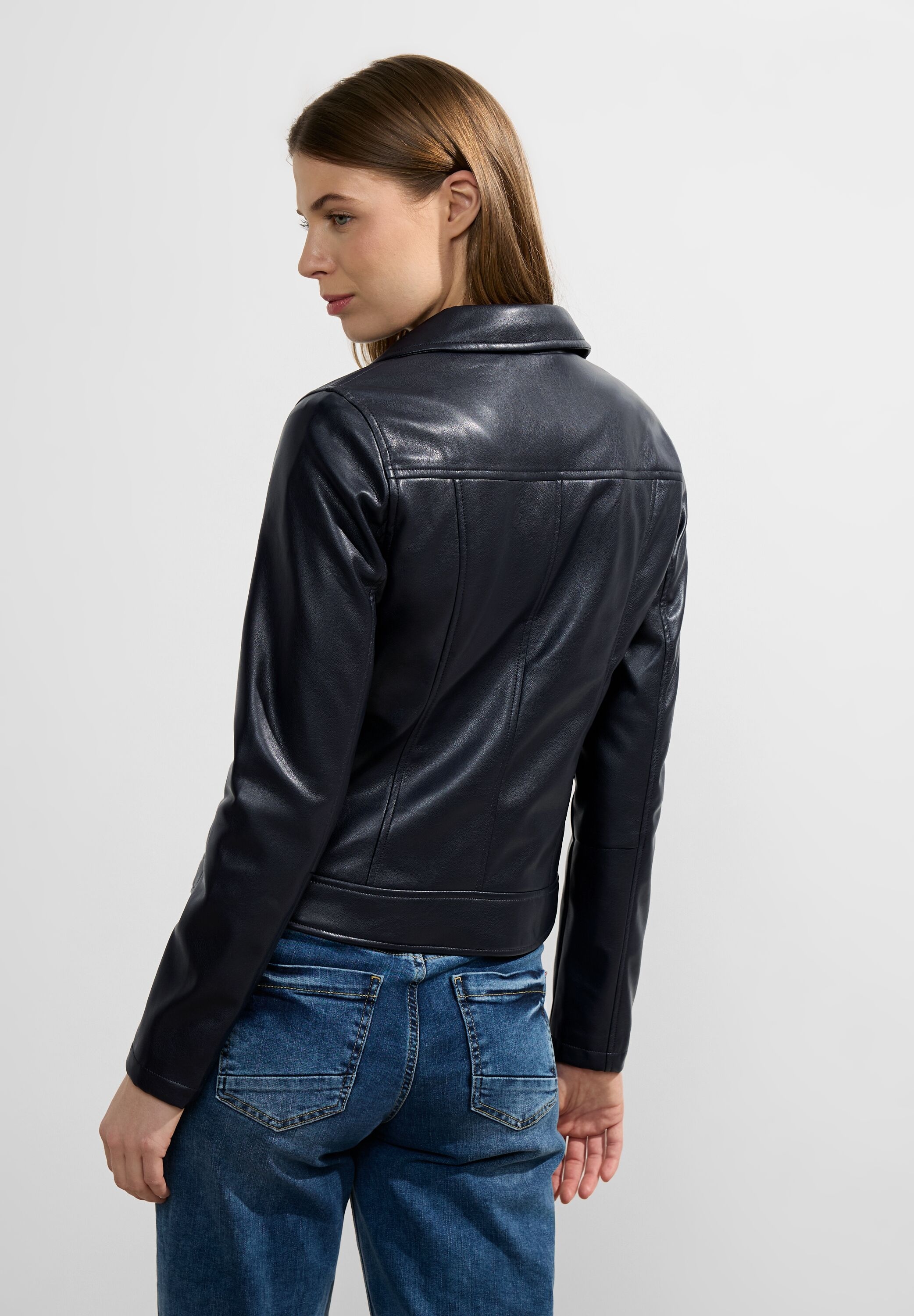 Cecil Bikerjacke, in Lederoptik