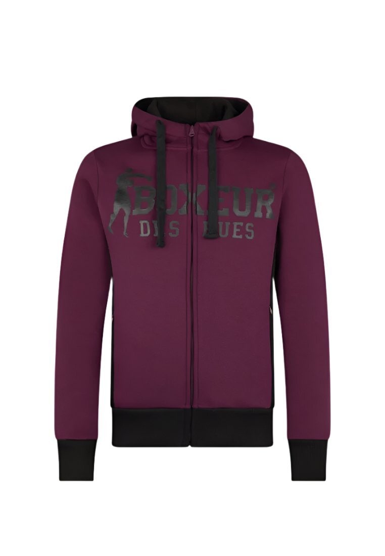 Kapuzensweatjacke »BOXEUR DES RUES Kapuzenpullover Hooded Full Zip Sweatshirt«