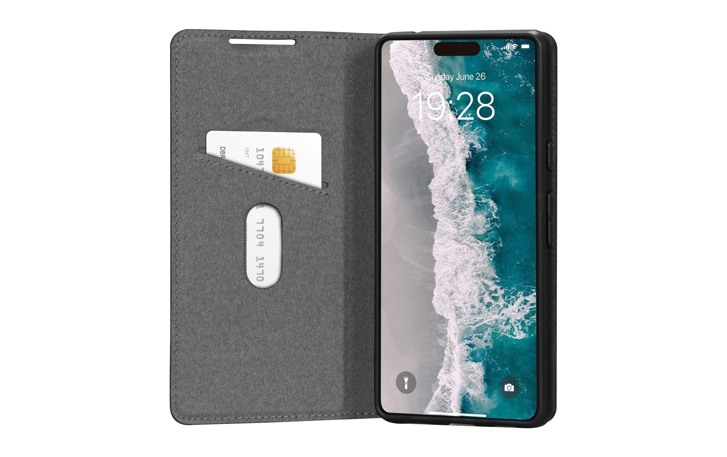 dbramante1928 Handyhülle »Oslo iPhone 15 Pro Black Schwarz«, Apple iPhone 15 Pro