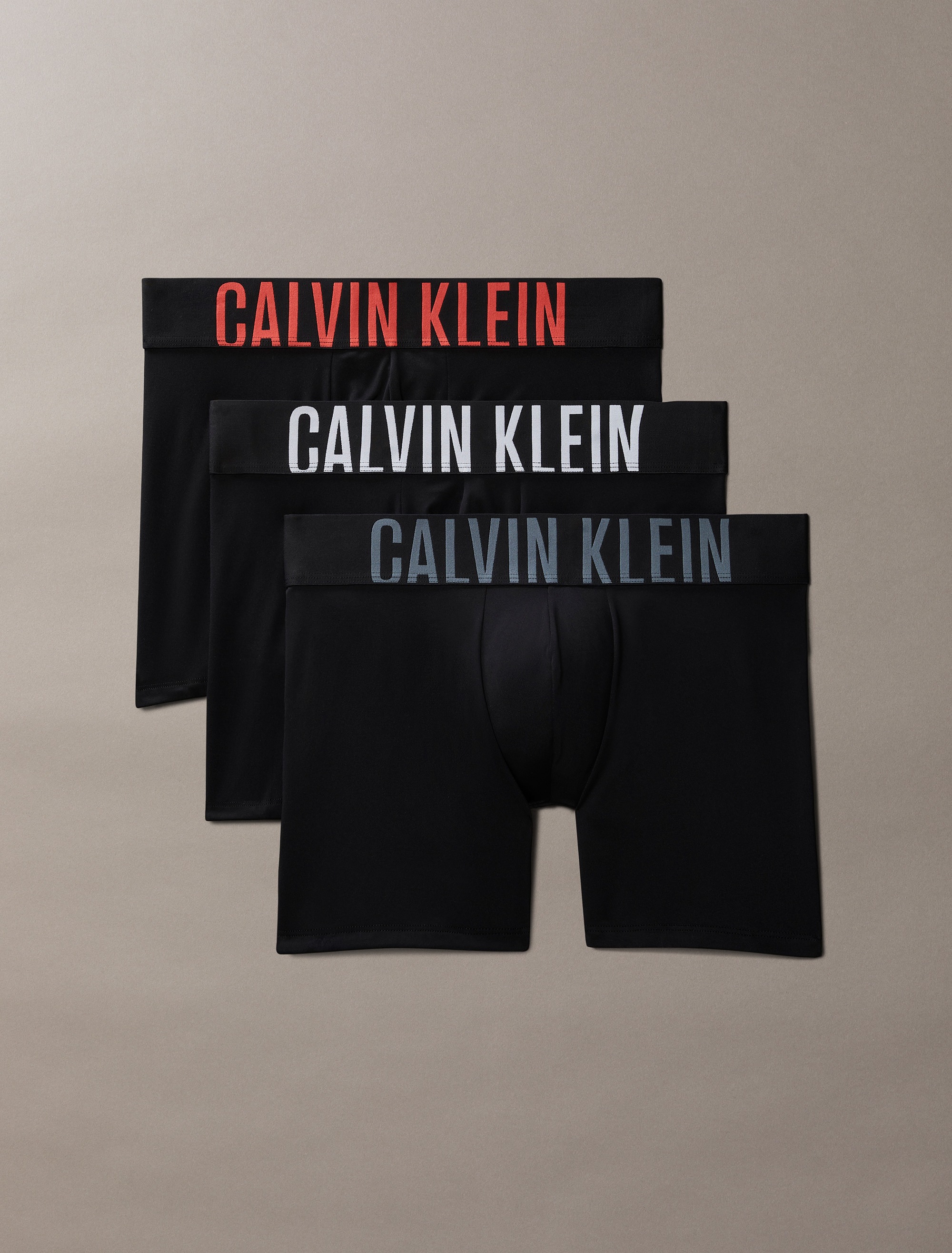 Calvin Klein Underwear Boxer »BOXER BRIEF 3PK« Packung, 3er, 3 Stk. mit elastischem Logobund