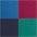 blau, rot, marine, grün