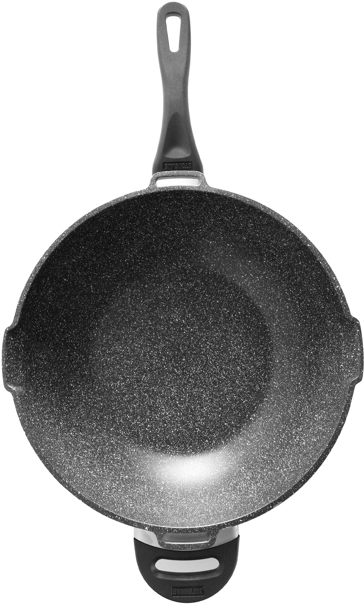 STONELINE Wok »Future«, Aluminiumguss, Ø 32 cm, abnehmbare Griffe, Induktion