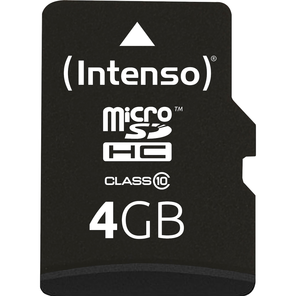 Intenso Speicherkarte »microSDHC Class 10 + SD-Adapter«, (20 MB/s Lesegeschwindigkeit)