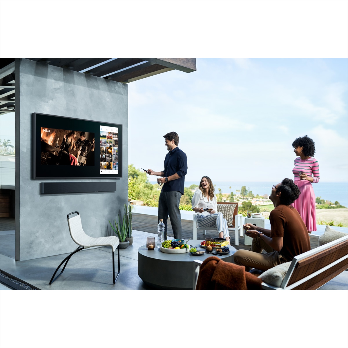 Samsung LED-Fernseher »GQ55LST7TAUXZG«, 4K