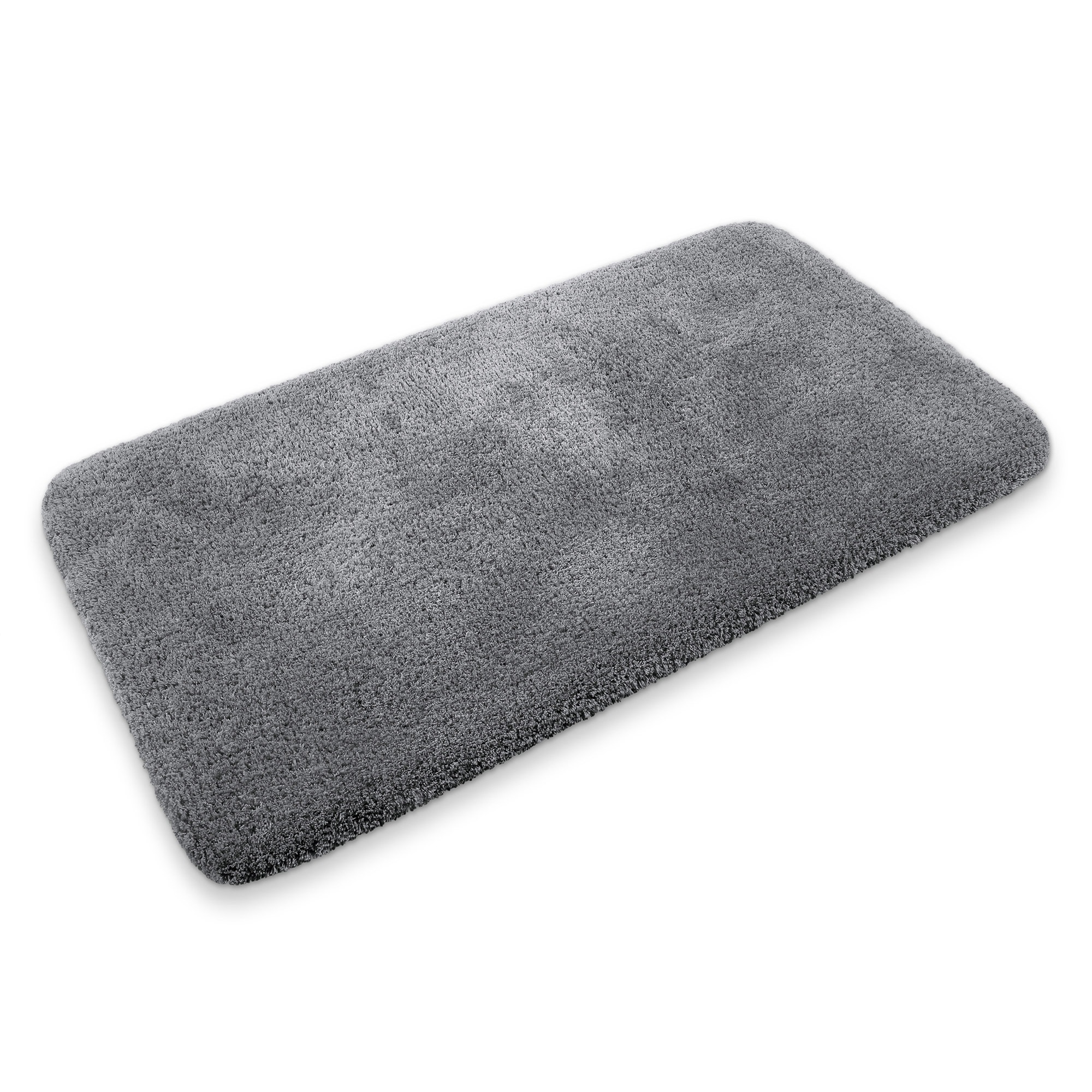 OTTO home Badematte "Kaarin, uni, viele Farben, Badvorleger, Badezimmer Teppich" Höhe 30 mm rutschhemmend beschichtet fußbodenheizungsgeeignet Badteppich, getuftet, flauschig, hochflor, große Farbauswahl