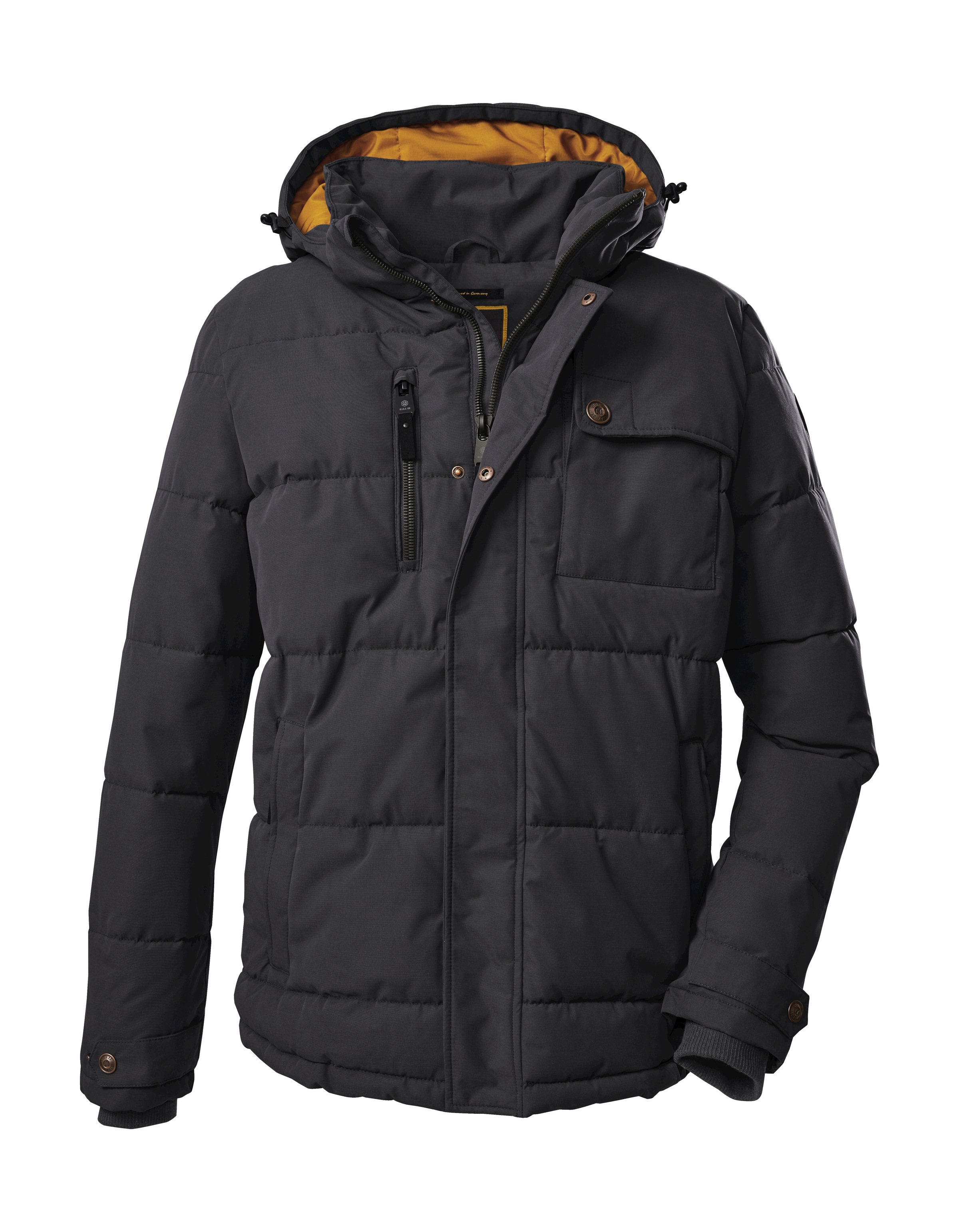 G.I.G.A. DX by killtec Steppjacke »GW 64 MN QLTD JCKT« Wasserabweisende, atmungsaktive Jacke mit abnehmbarer Kapuze
