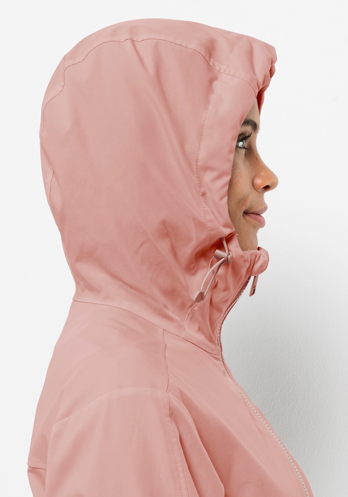 Jack Wolfskin Outdoorjacke »DESERT WIND JKT W«, mit Kapuze
