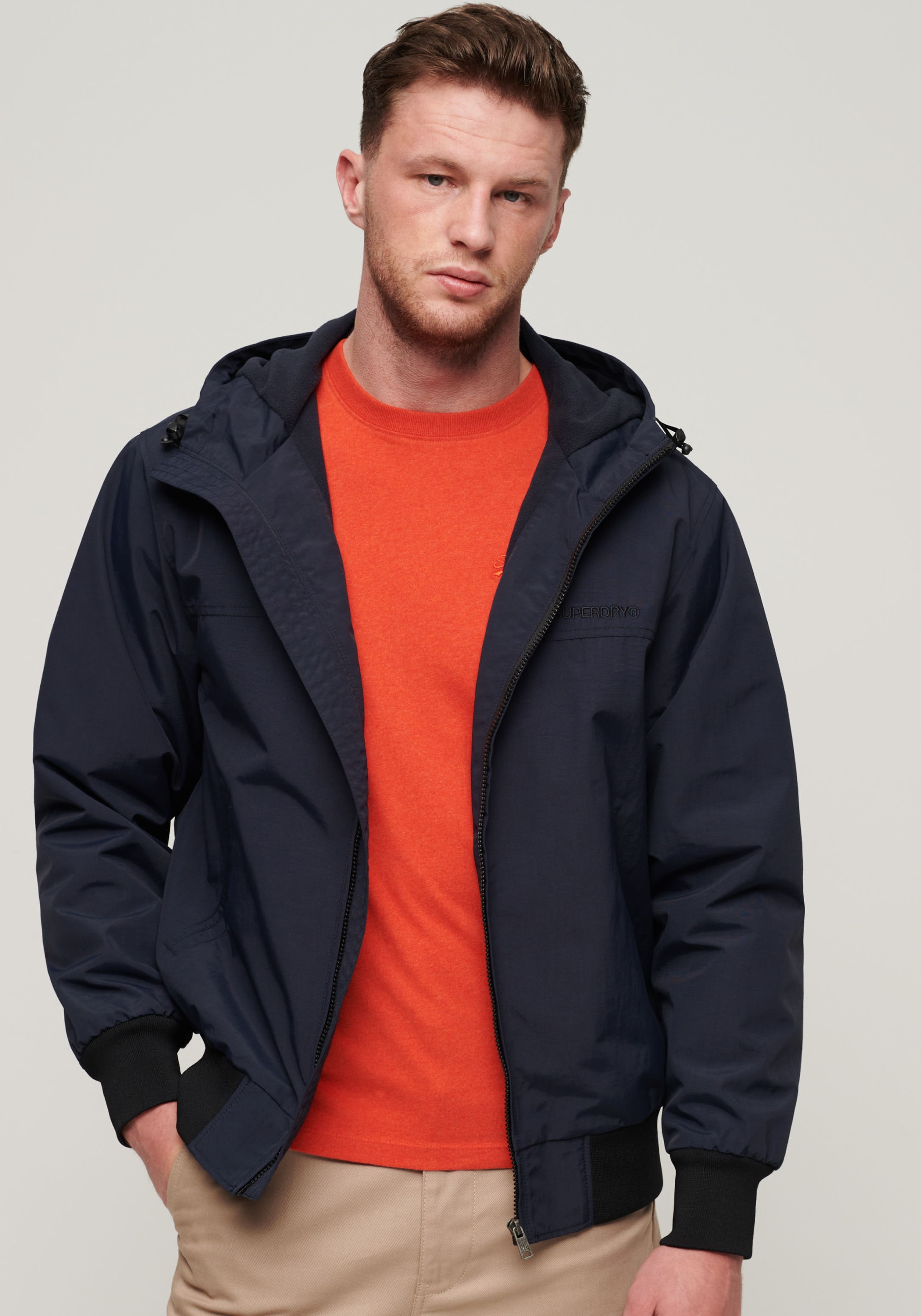 Superdry Bomberjacke »SURPLUS NYLON HOODED BOMBER«, mit Kapuze