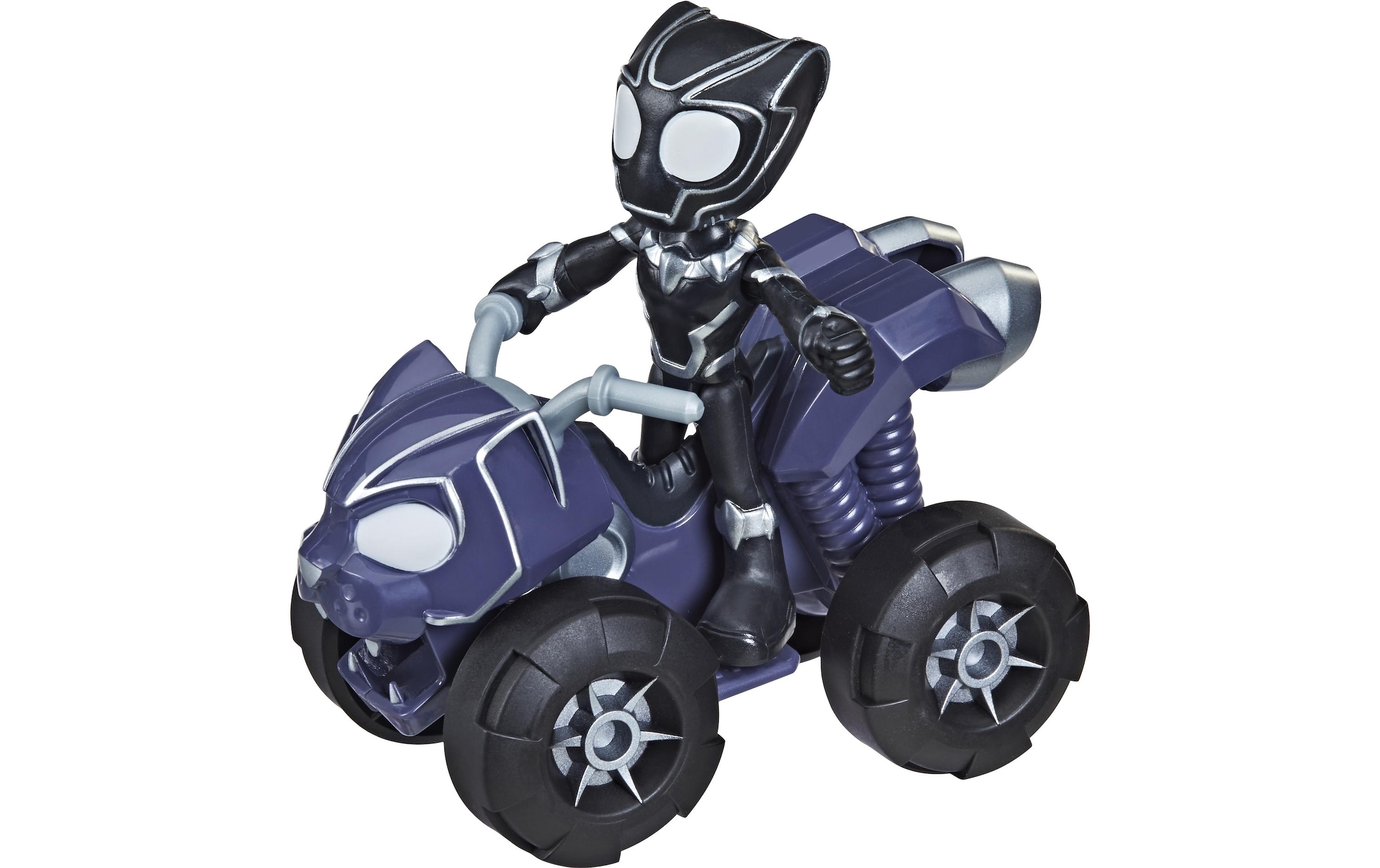 MARVEL Actionfigur »Marvel Spideys Black Panther Panther-Quad«