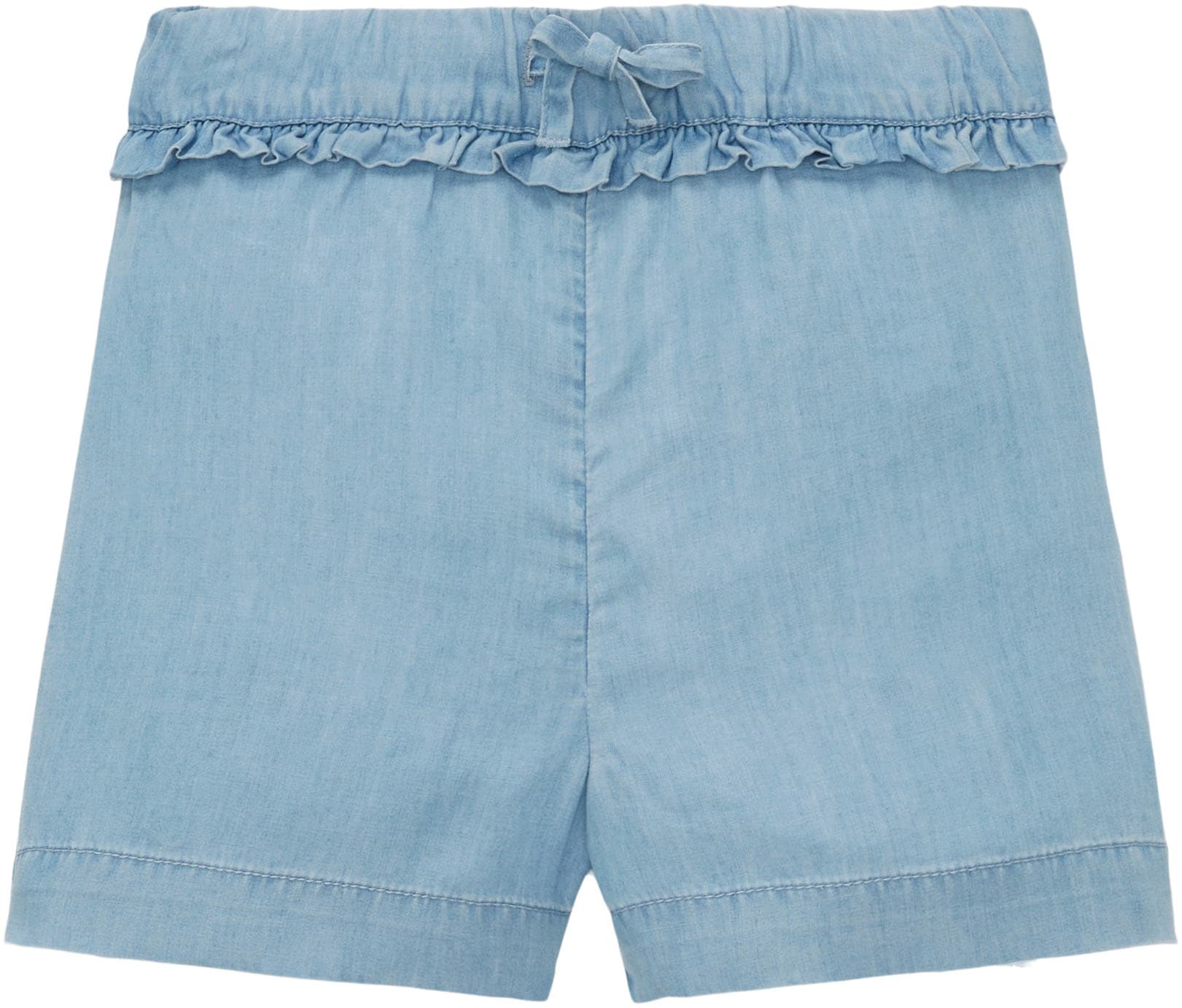 TOM TAILOR Jeansshorts, mit dezenten Rüschen kaufen