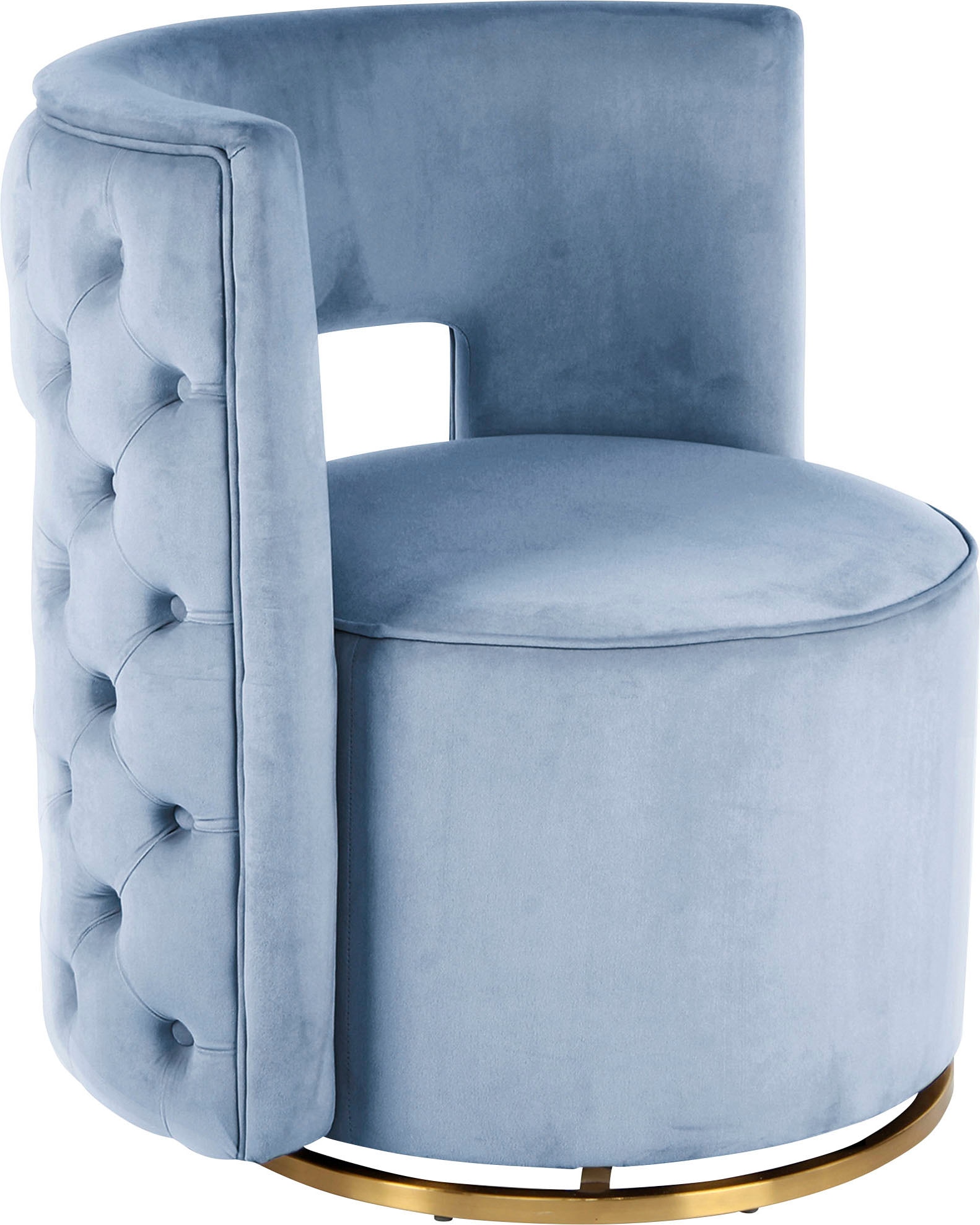 Sessel »Sophistic«, elegant, Kayoom Shop Jelmoli-Online ❤ drehbar, gesteppt im samtweich, kaufen