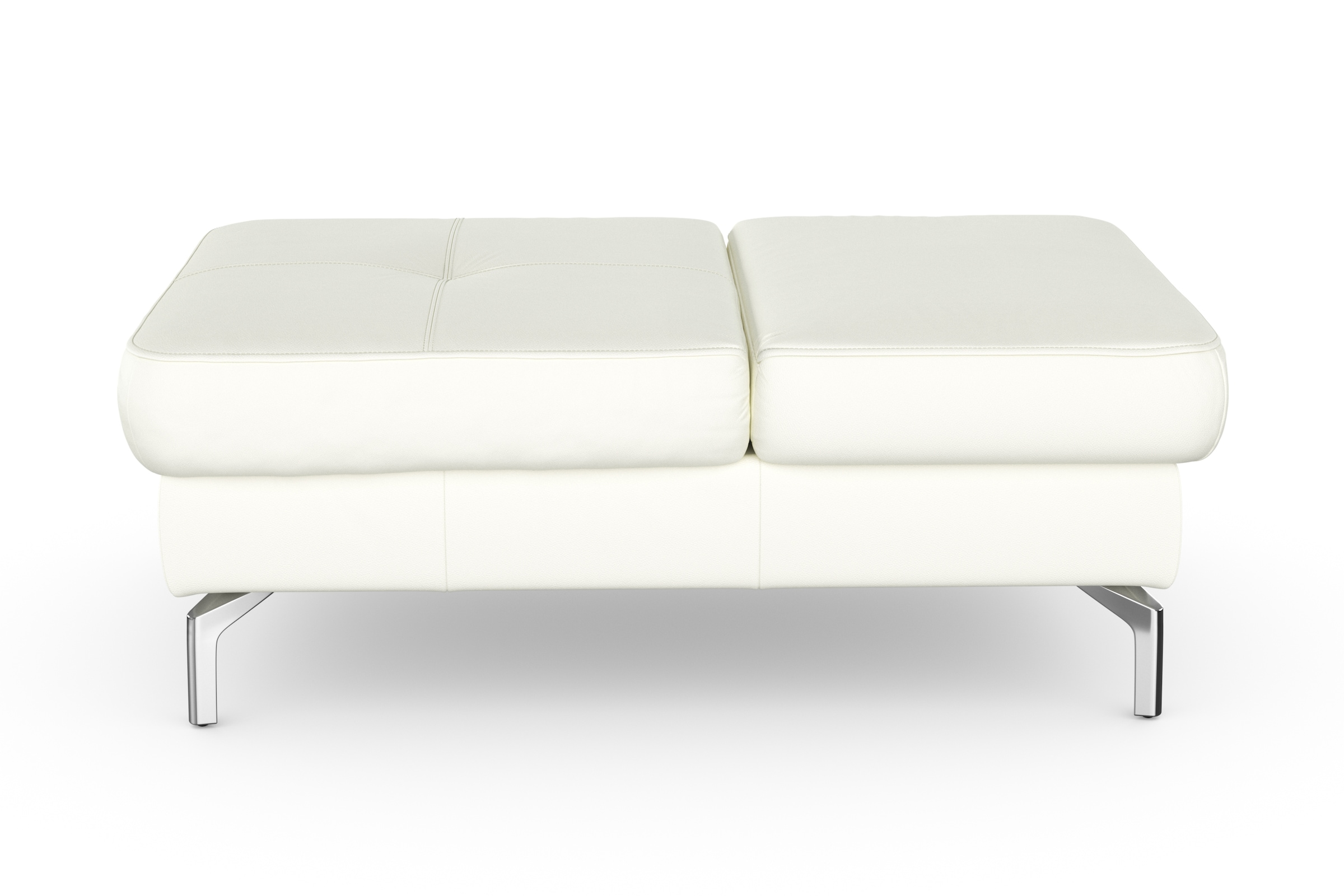sit&more Hocker »Bendigo«, mit Klappfunktion, Bodenfreiheit 15 cm, wahlweise in 2 Fussfarben