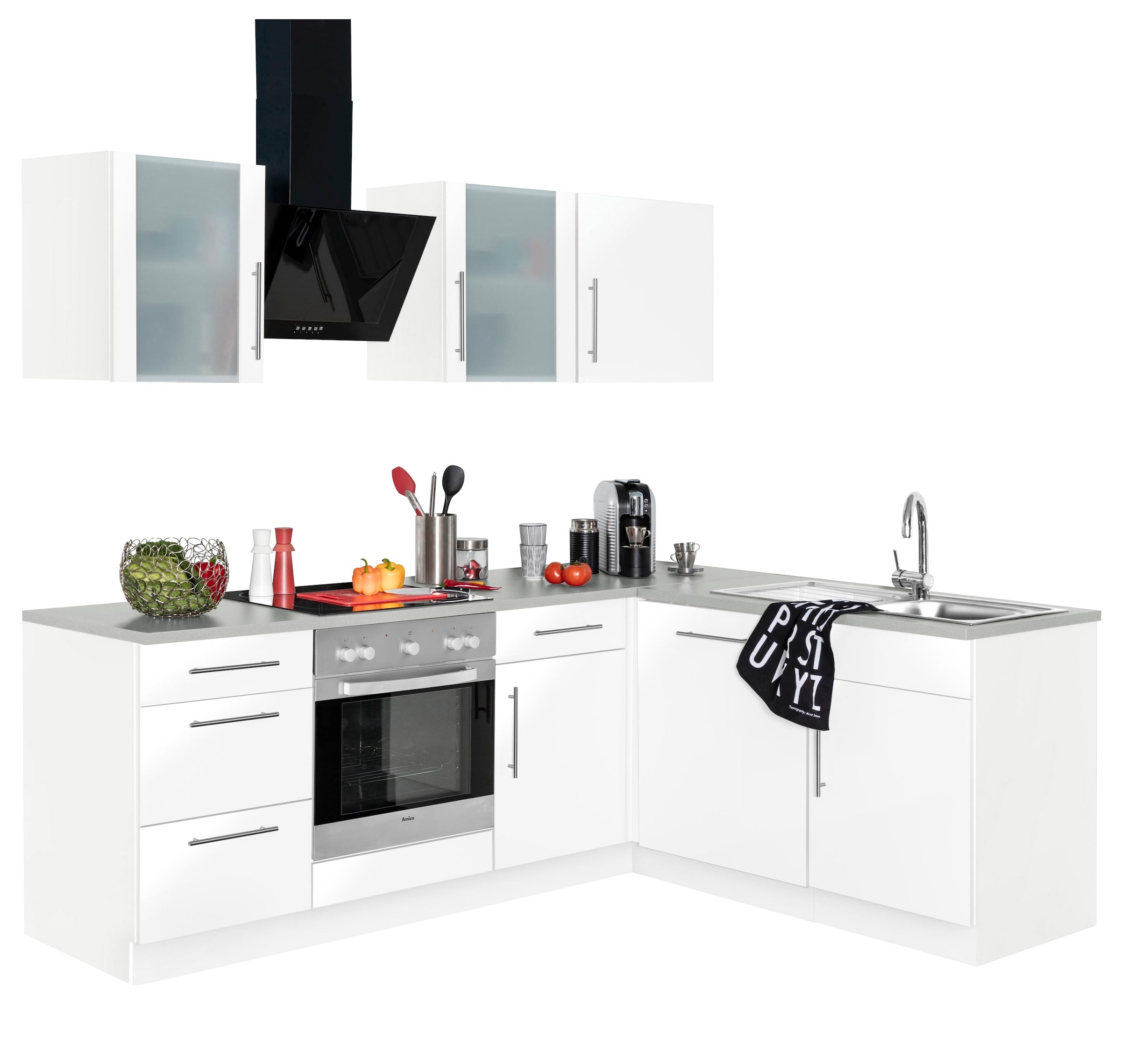 ❤ wiho Küchen Winkelküche »Cali«, ohne E-Geräte, Stellbreite 220 x 170 cm  entdecken im Jelmoli-Online Shop
