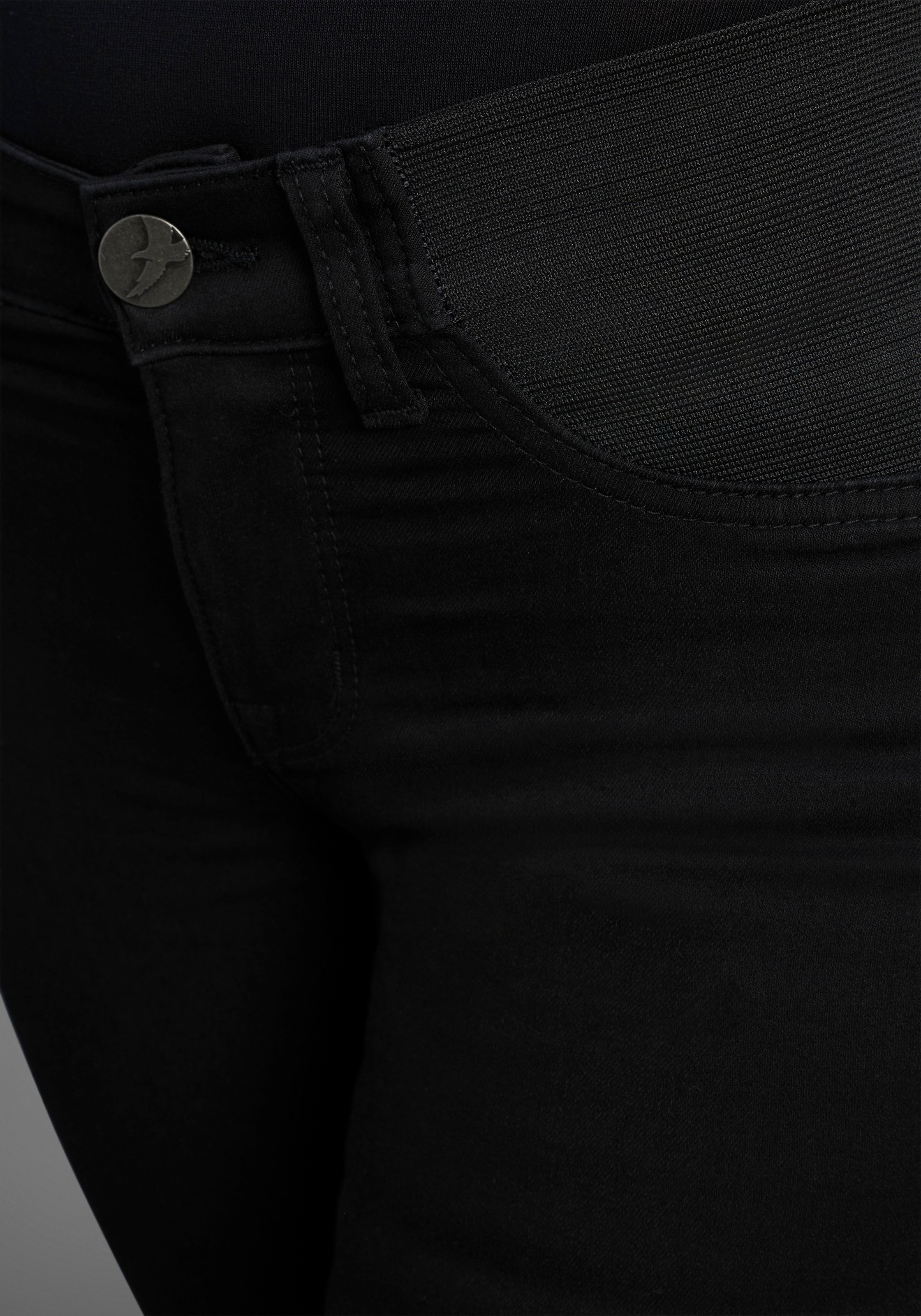 Arizona Skinny-fit-Jeans »Ultra Stretch«, skinny-fit, mit Used-Look-Crinkles, niedrige Leibhöhe
