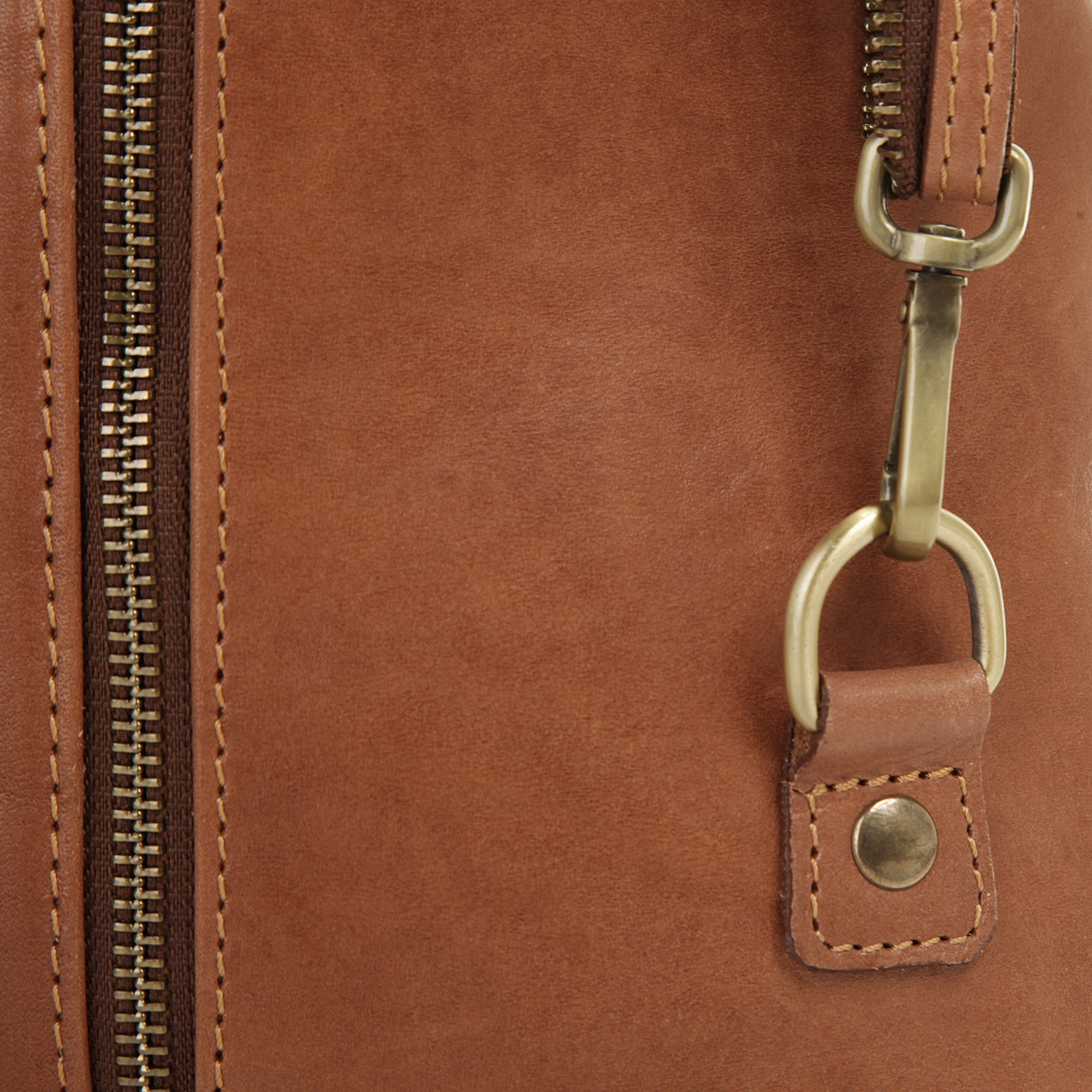 Piké Cityrucksack, echt Leder, Made in Italy