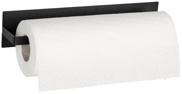 WENKO Wandrollenhalter »Modell Ima«, (Set, 2 St.), magnetischer Küchenrollenhalter und Hakenleiste