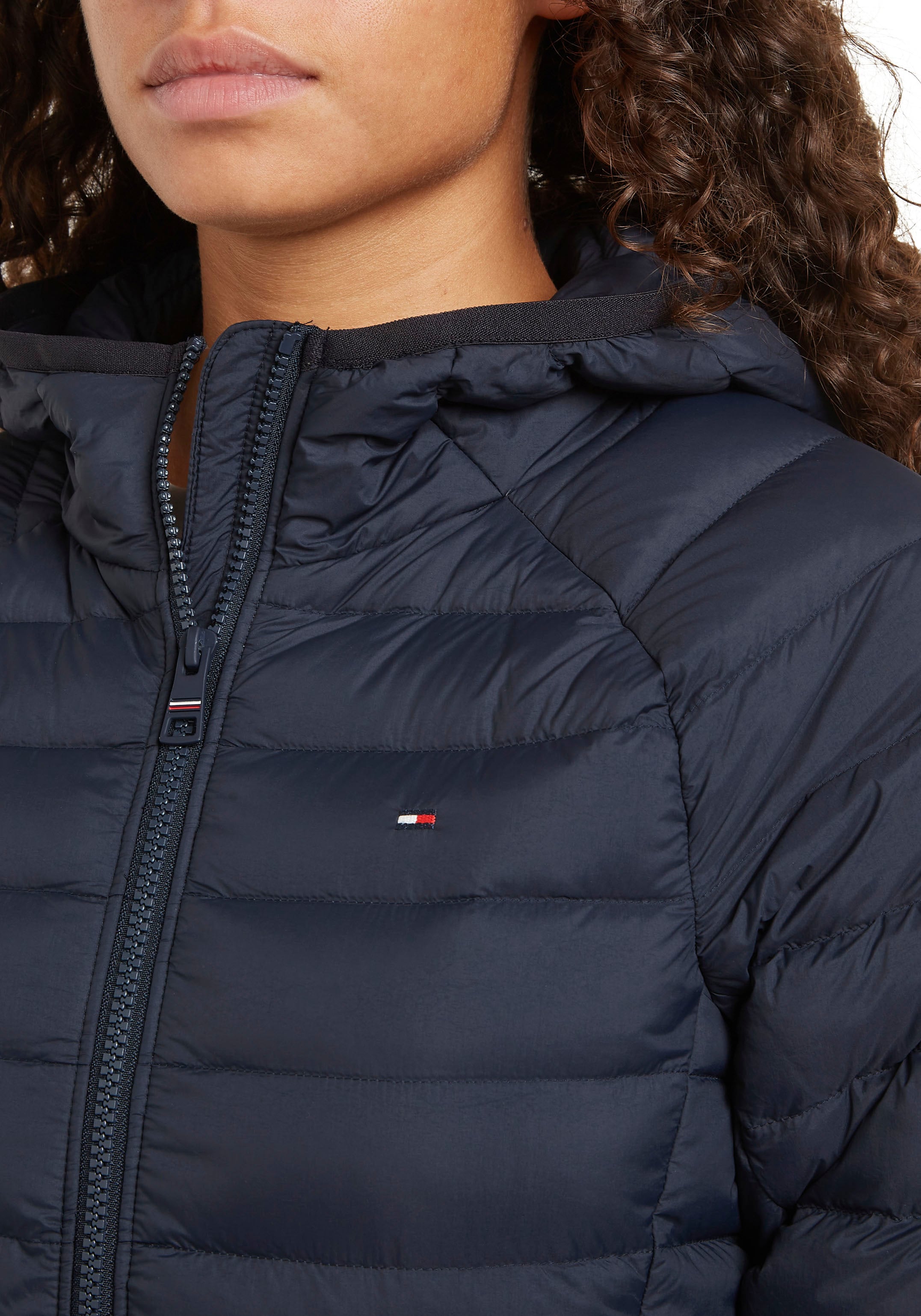 Tommy Hilfiger Steppjacke »SPORTY LW DOWN JACKET«, mit Kapuze, mit leichter Wattierung