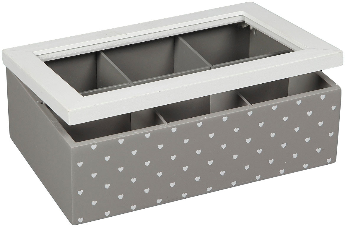 Ambiente Haus Aufbewahrungsbox »Teekästchen 23cm«, grau bestellen Jelmoli-Versand | online (1 St.) 