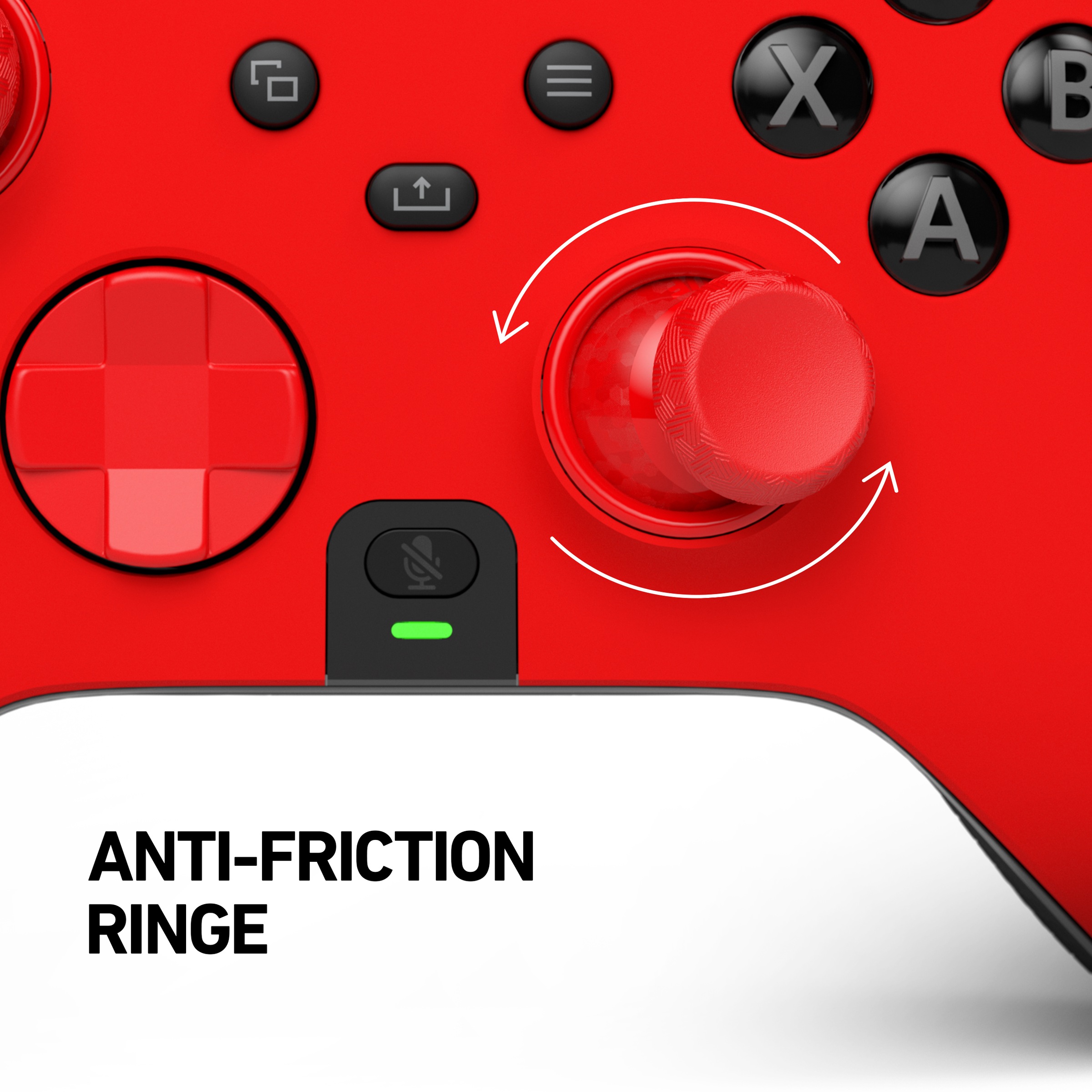 SCUF Gaming Zubehor für Xbox Contoller »Instinct Faceplate Kit - Red FP, Red Ring, Red Hybrid D-Pad«
