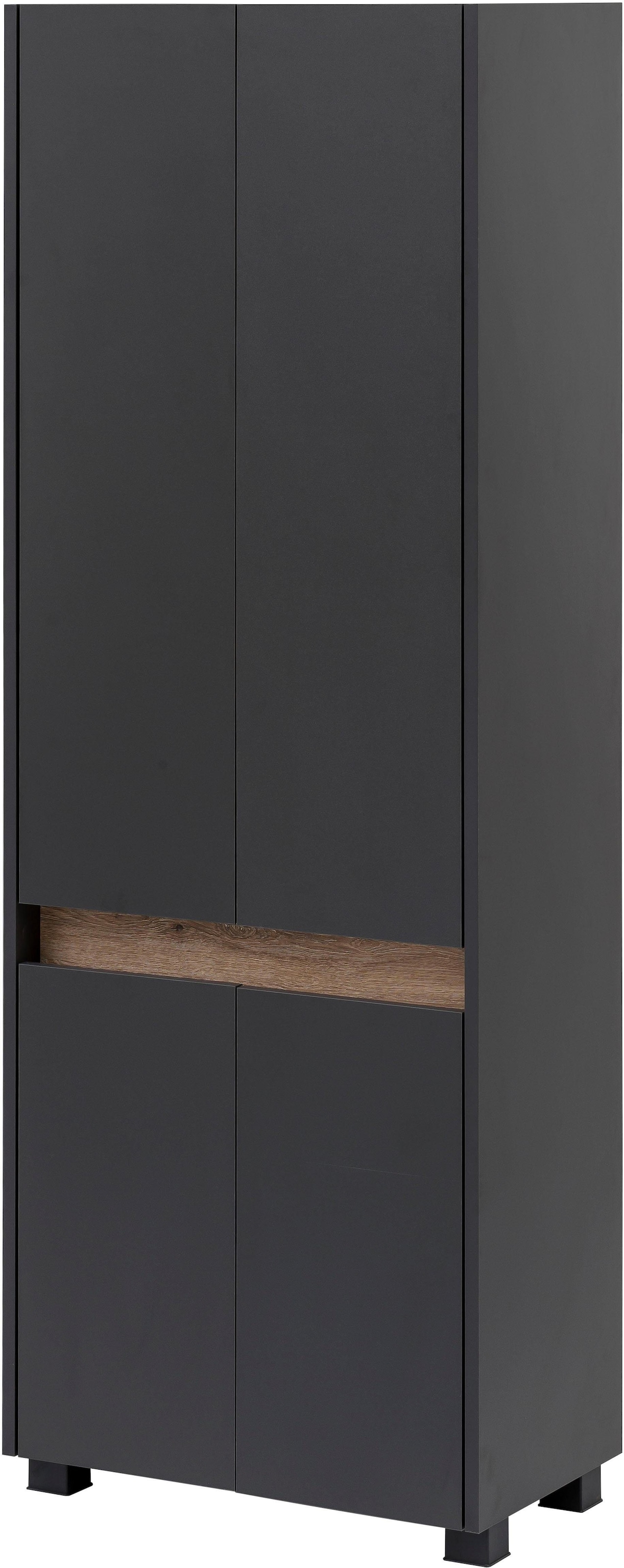 Schildmeyer Hochschrank »Cosmo«, Breite 57 cm, Badezimmerschrank, Blende im modernen  Wildeiche-Look online kaufen | Jelmoli-Versand