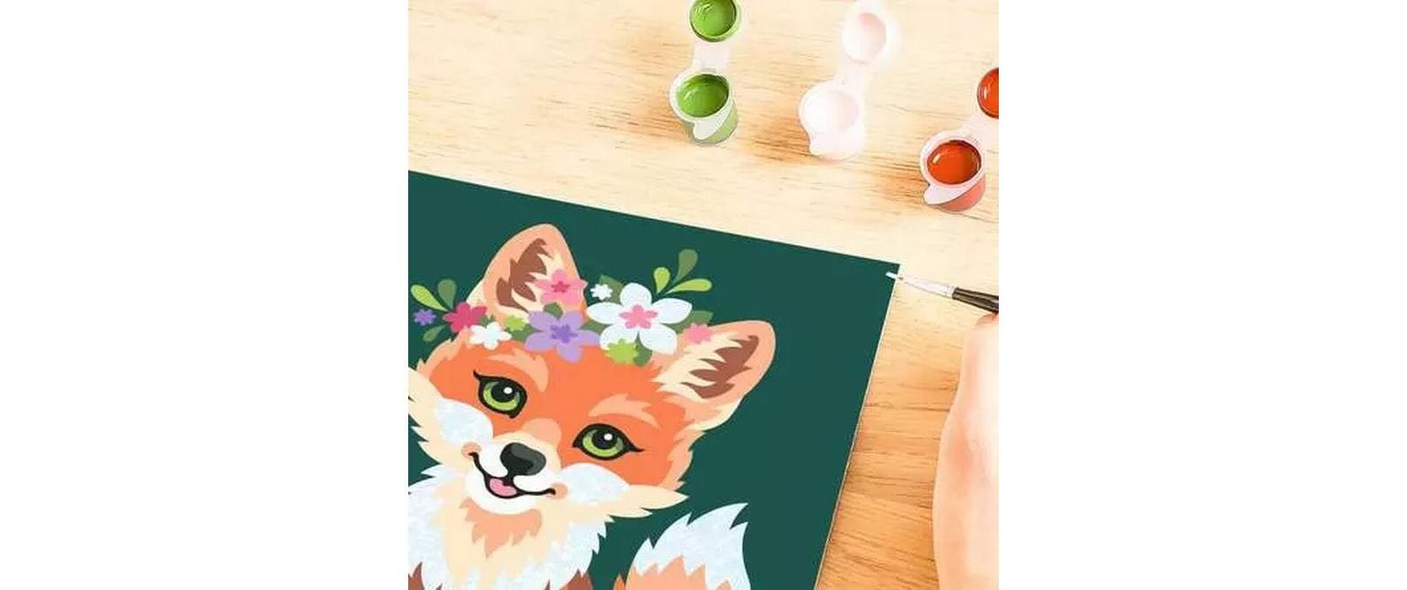 Ravensburger Malen nach Zahlen »CreArt: Flower Fox«