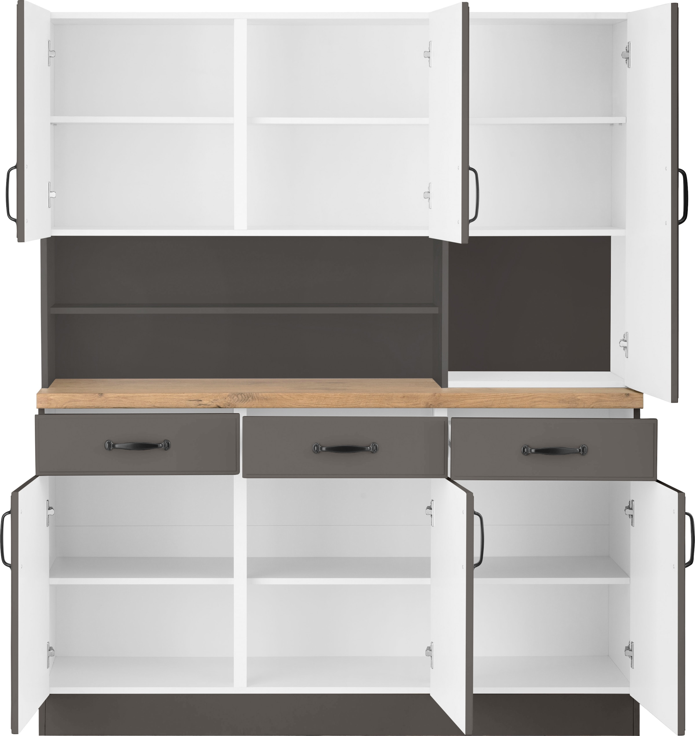 wiho Küchen Küchenbuffet »Erla«, 150 cm breit mit Kassettenfront ordern im  Jelmoli-Online Shop