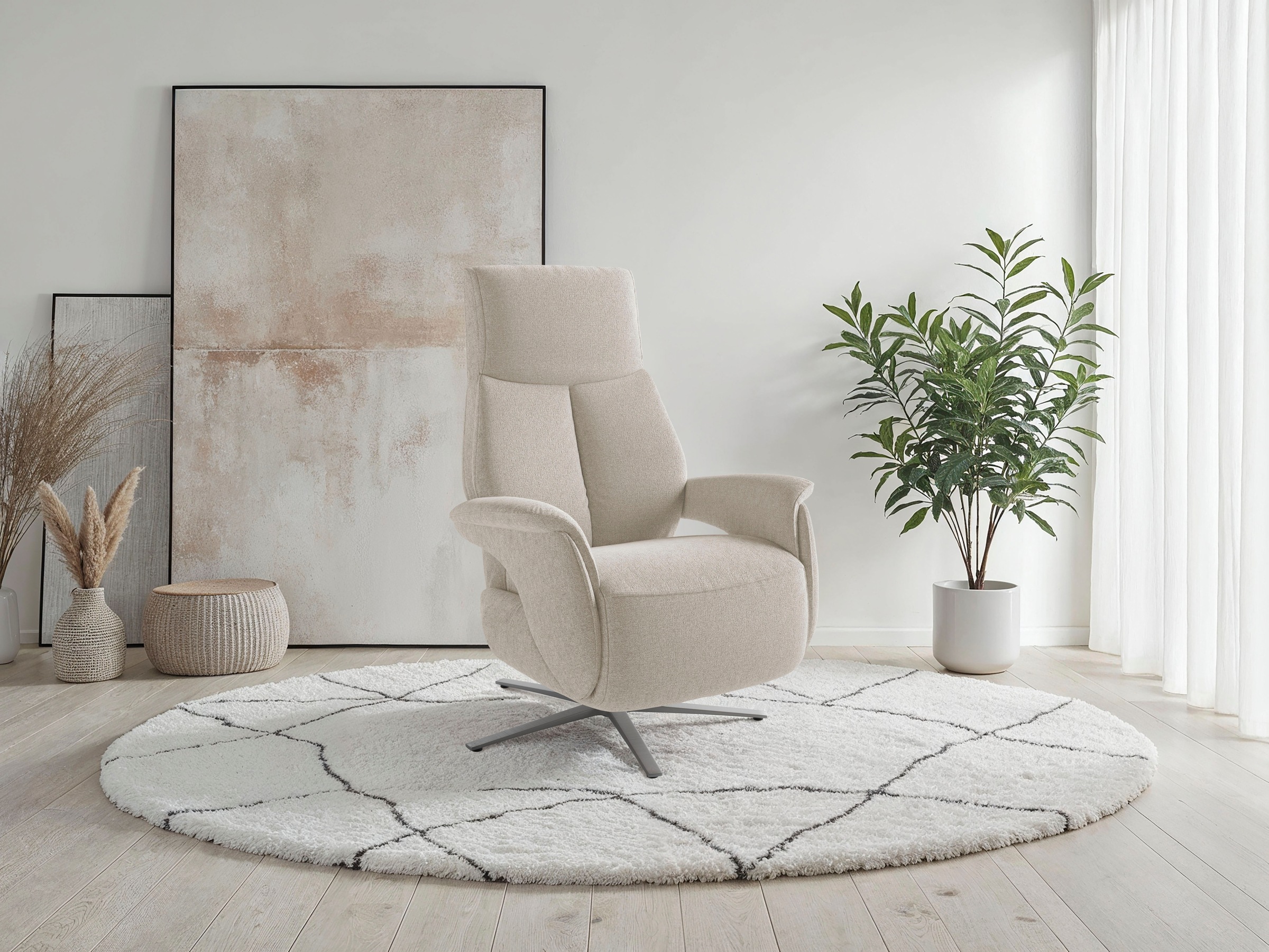 sit&more TV-Sessel "TV Lazy" zur Auswahl mit Herz-Waage-Position