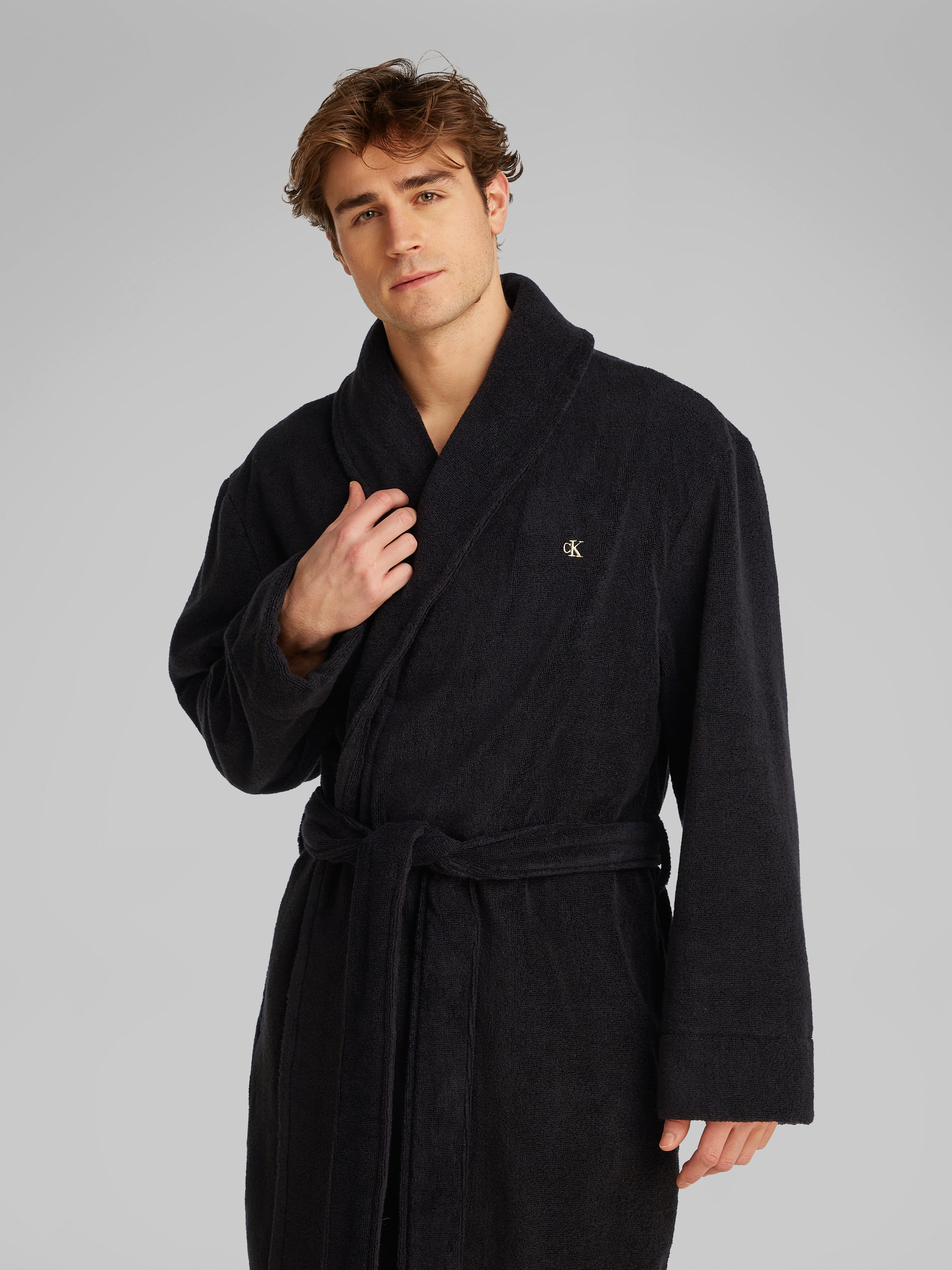 Calvin Klein Underwear Bademantel »ROBE«, mit Logostickerei