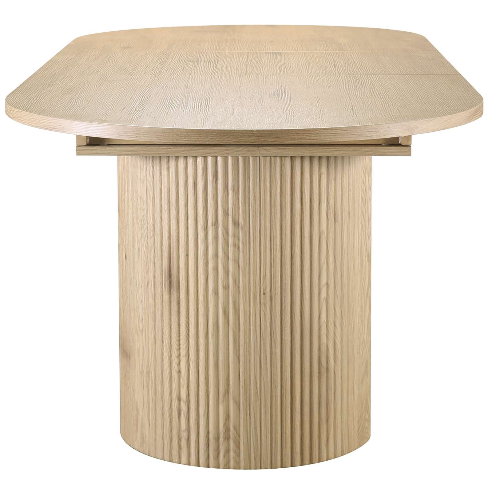 Home affaire Esstisch »Gartempe«, ausziehbar 160-210 cm, Synchronauszug, inkl Einlegeplatte, Breite 90cm