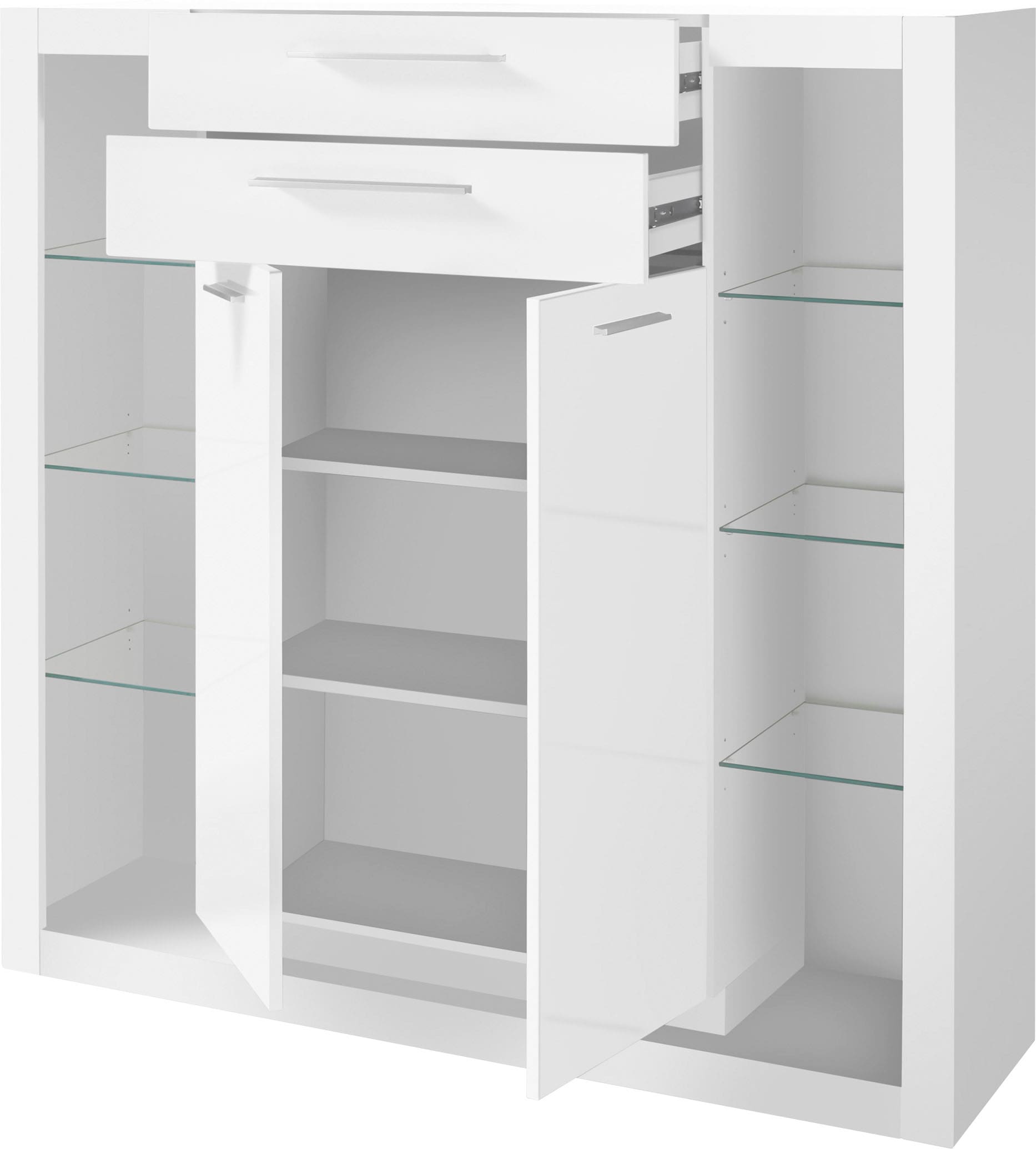 ❤ Places of Style Highboard »MERAN«, Höhe ca. 139 cm entdecken im  Jelmoli-Online Shop