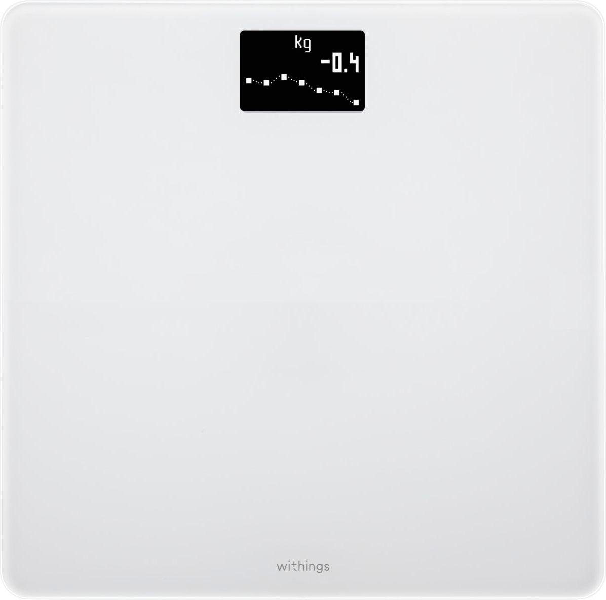 Withings Personenwaage »Body, für bis zu 8 Benutzer«, WLAN-Smart-Waage mit BMI-Funktion