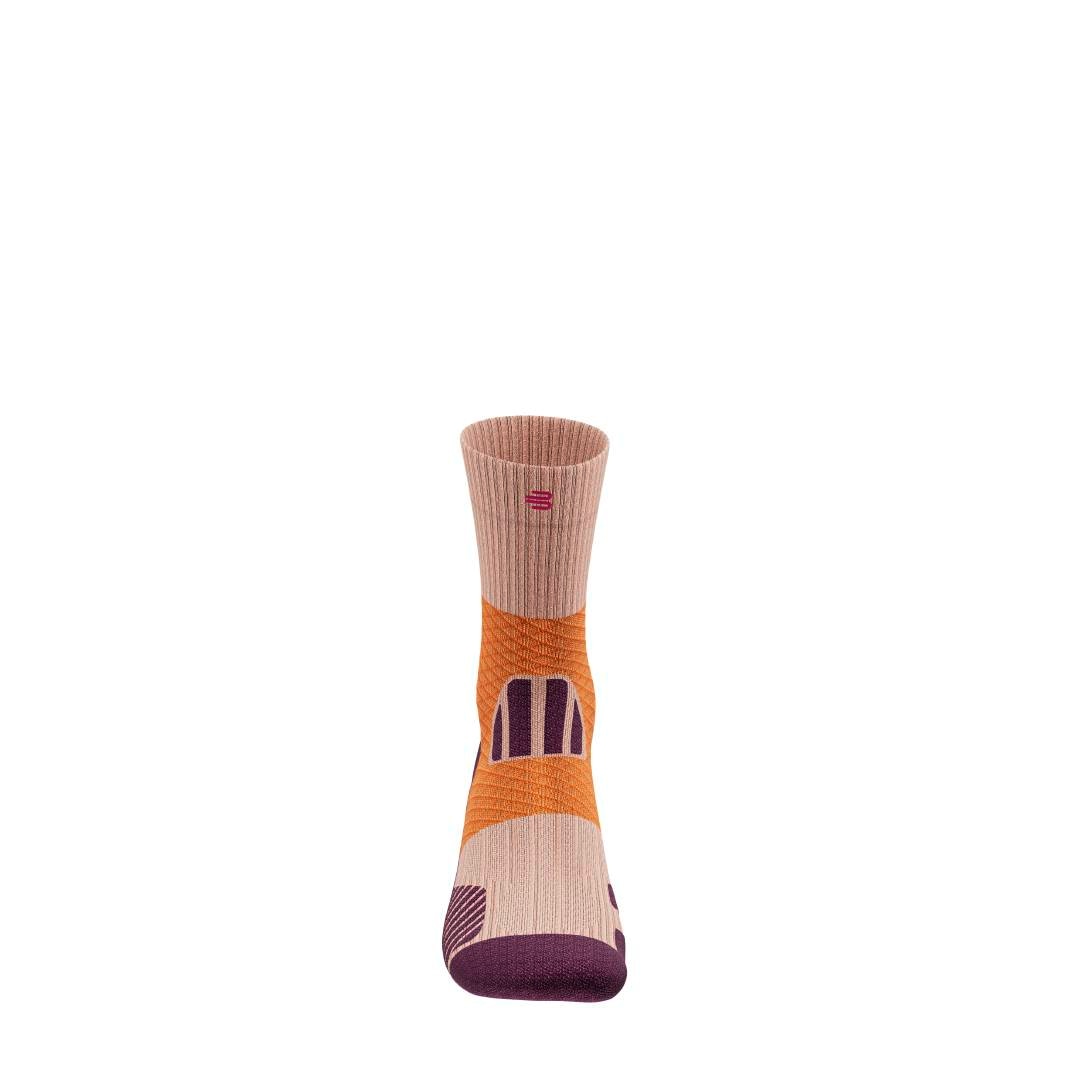 Bauerfeind Kompressionsstrümpfe »Trail Run Mid Cut Socks, Women«
