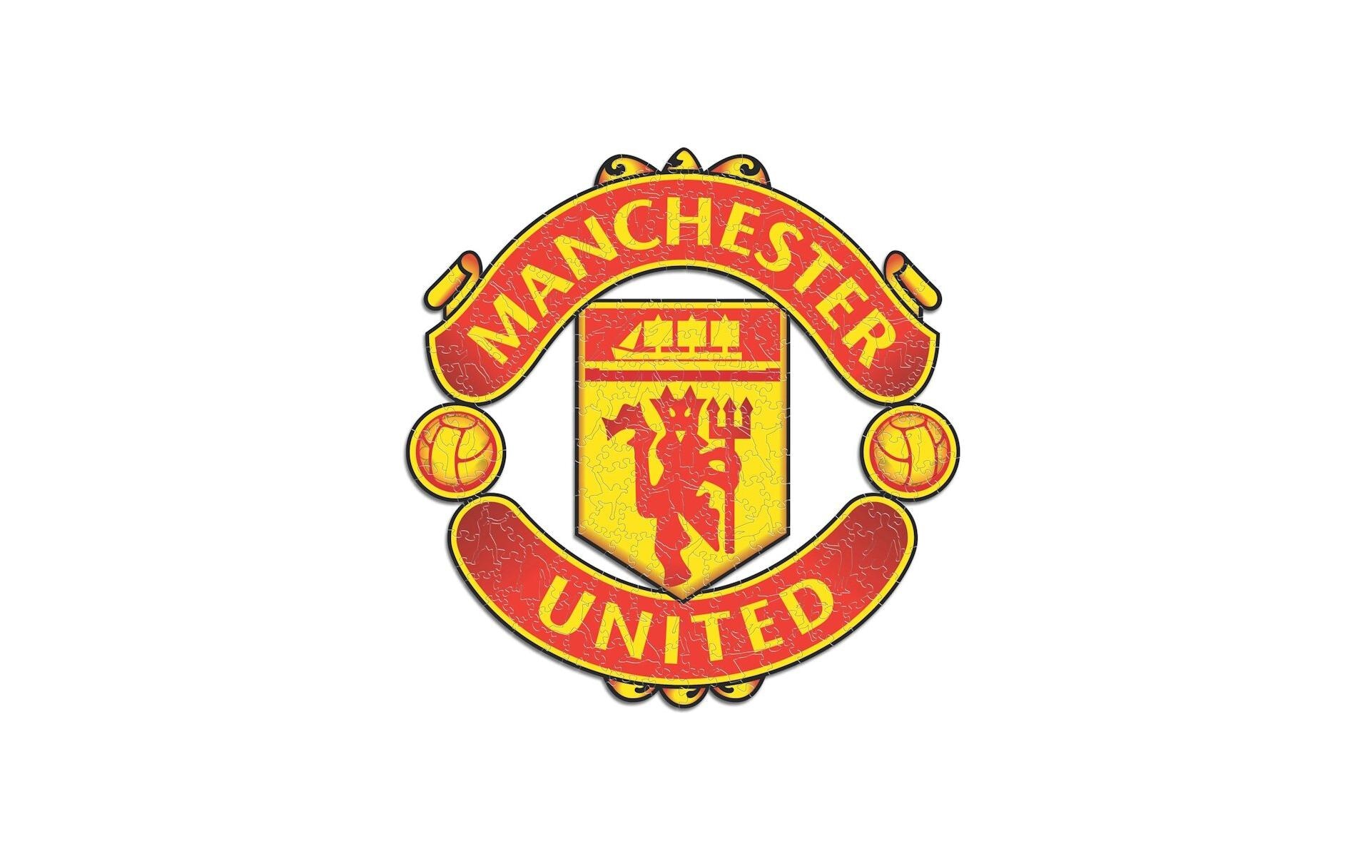 Puzzle »Iconic FC Manchester United - Logo«, Holzart: Birke (Herkunftsland: China)