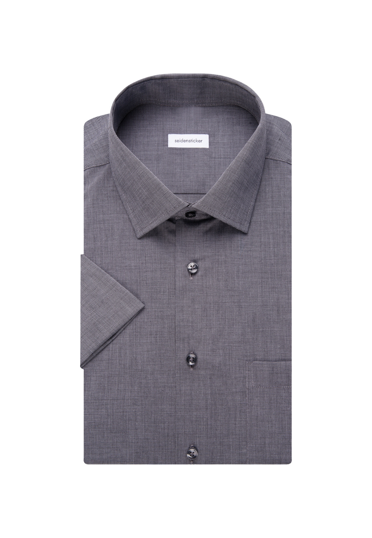 seidensticker Businesshemd »Schwarze Rose«, Regular 1/2 Kentkragen Uni