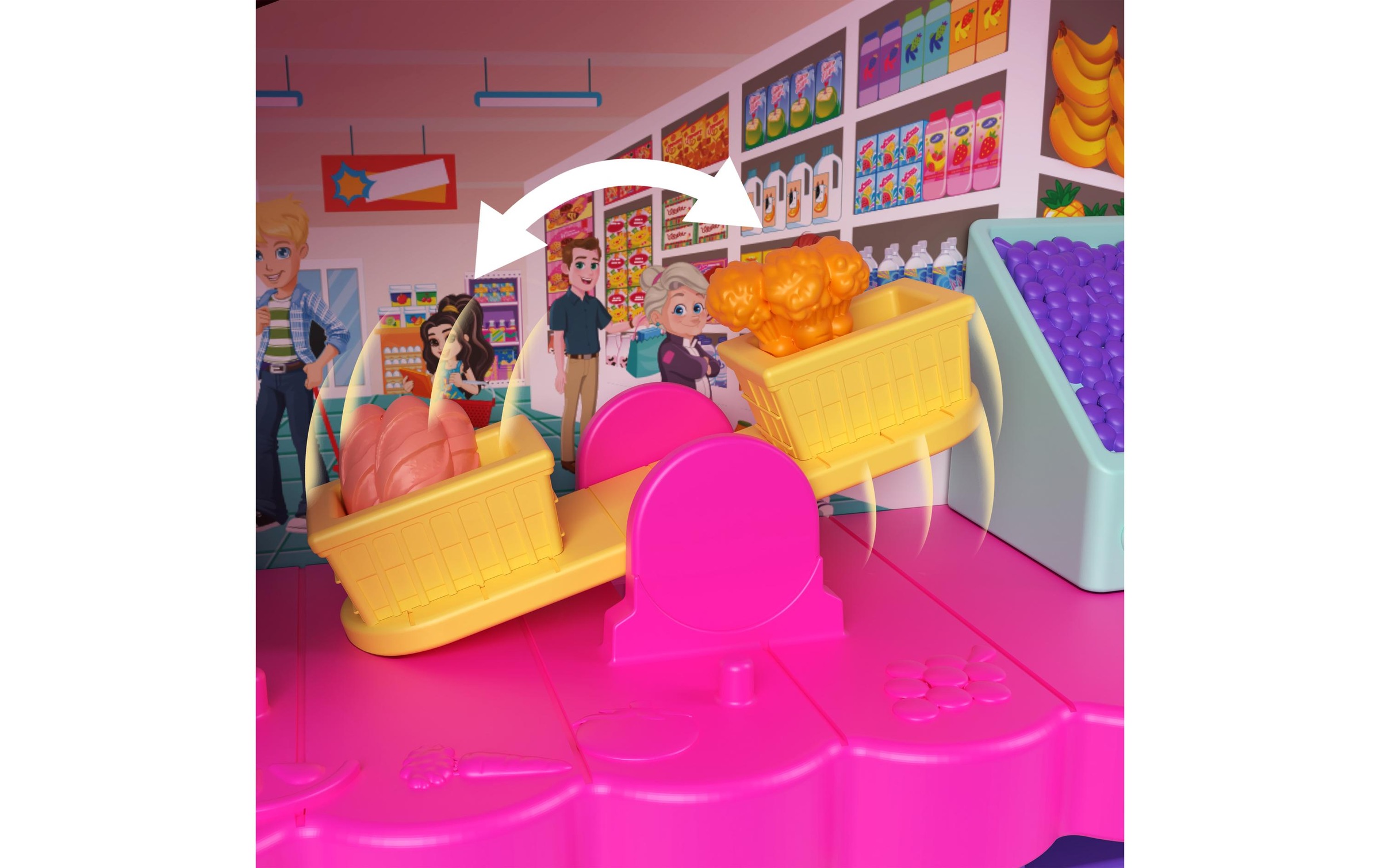Polly Pocket Spielwelt »Pollyville Fresh Market«