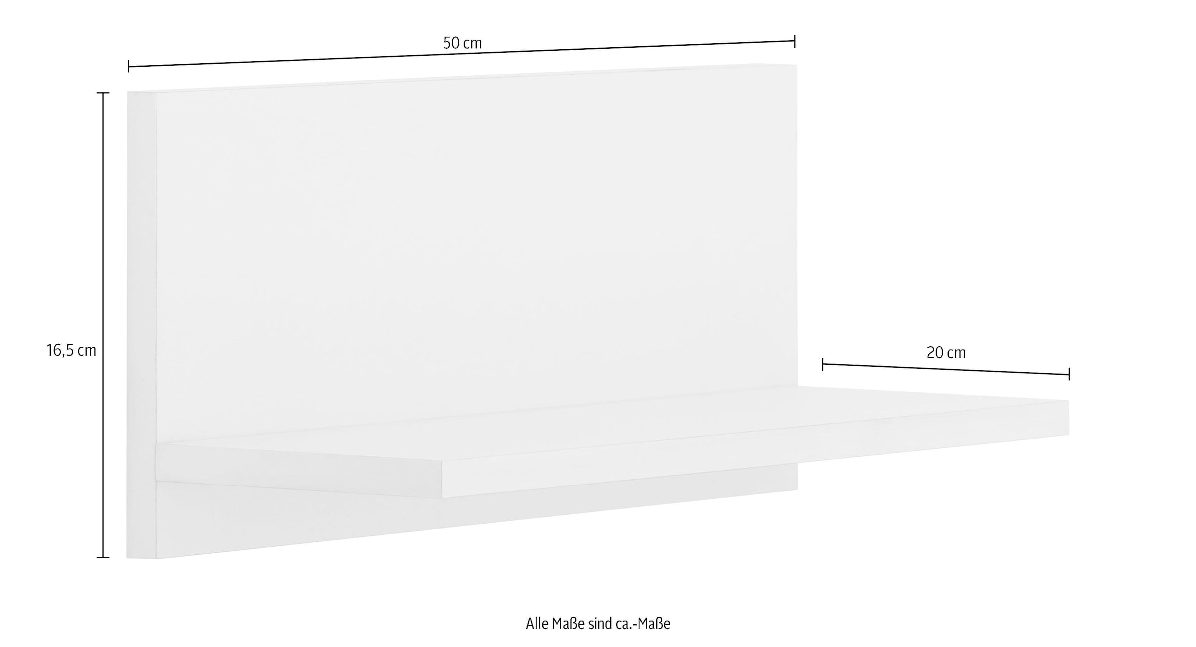 wiho Küchen Wandboard »Flexi2«, Breite 50 cm