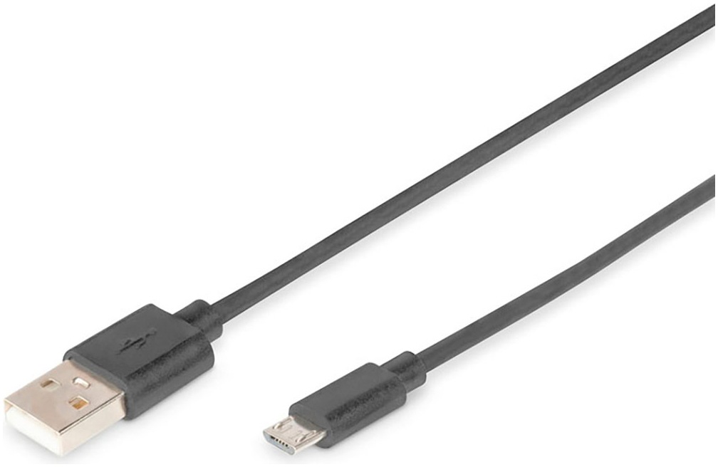 Digitus USB-Kabel »USB Anschlusskabel, Typ A - micro B St/St« 100 cm