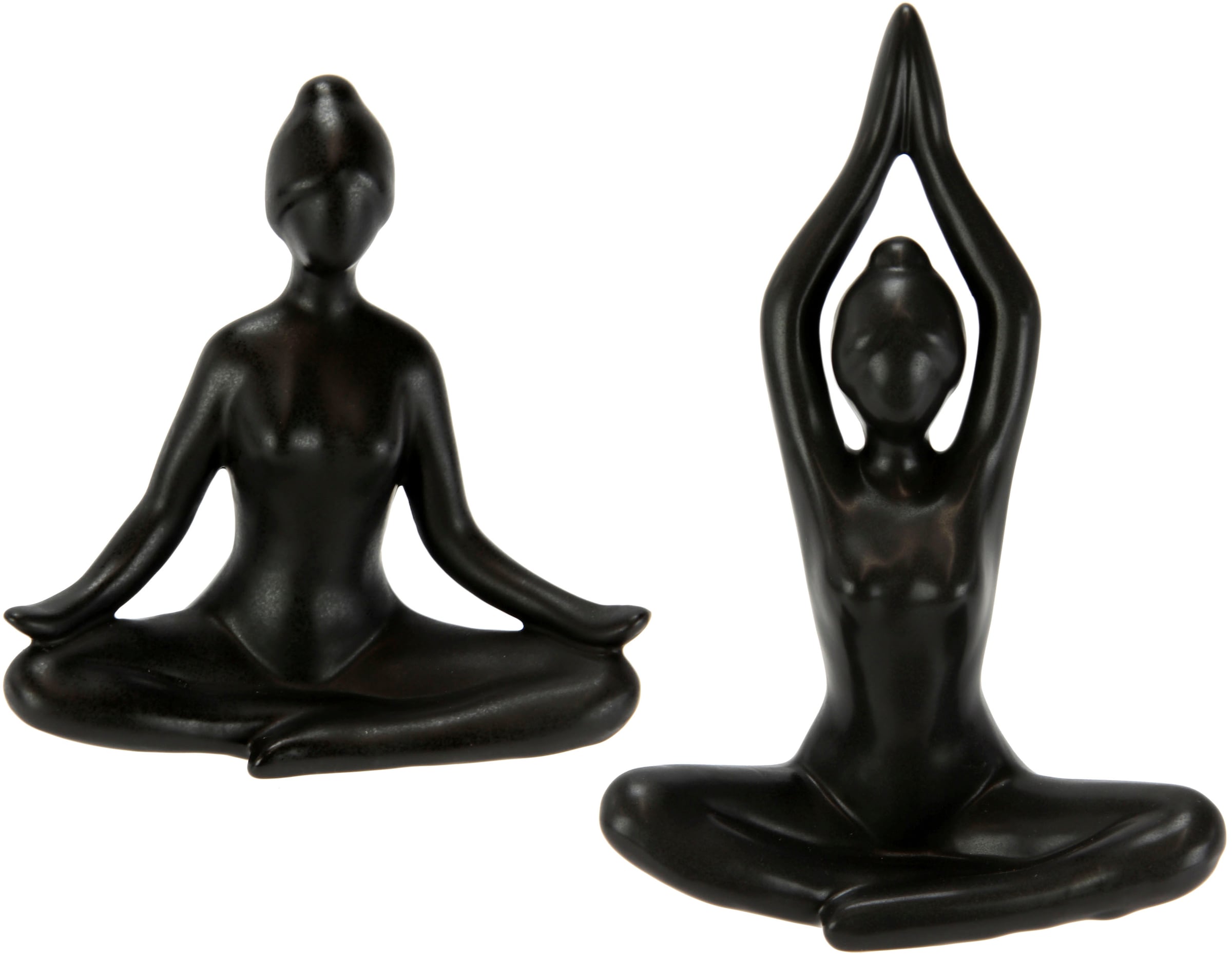 I.GE.A. Jelmoli-Versand Yogafigur, online | Set, shoppen 3er Yogaskulptur Dekofigur »Yoga-Frau«,