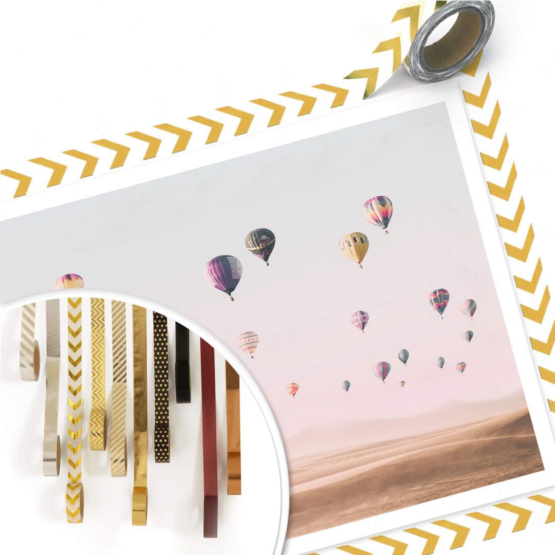Wall-Art Poster »Ballon Heissluftballons Wüste«, Heissluftballon, (1 St.),  Poster, Wandbild, Bild, Wandposter online shoppen | Jelmoli-Versand