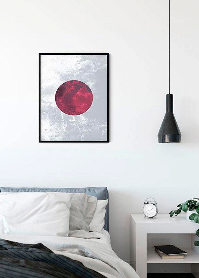 Komar Bild »Solum Ignis«, Abstrakt, (1 St.), Wandbild zur Dekoration - ohne Rahmen