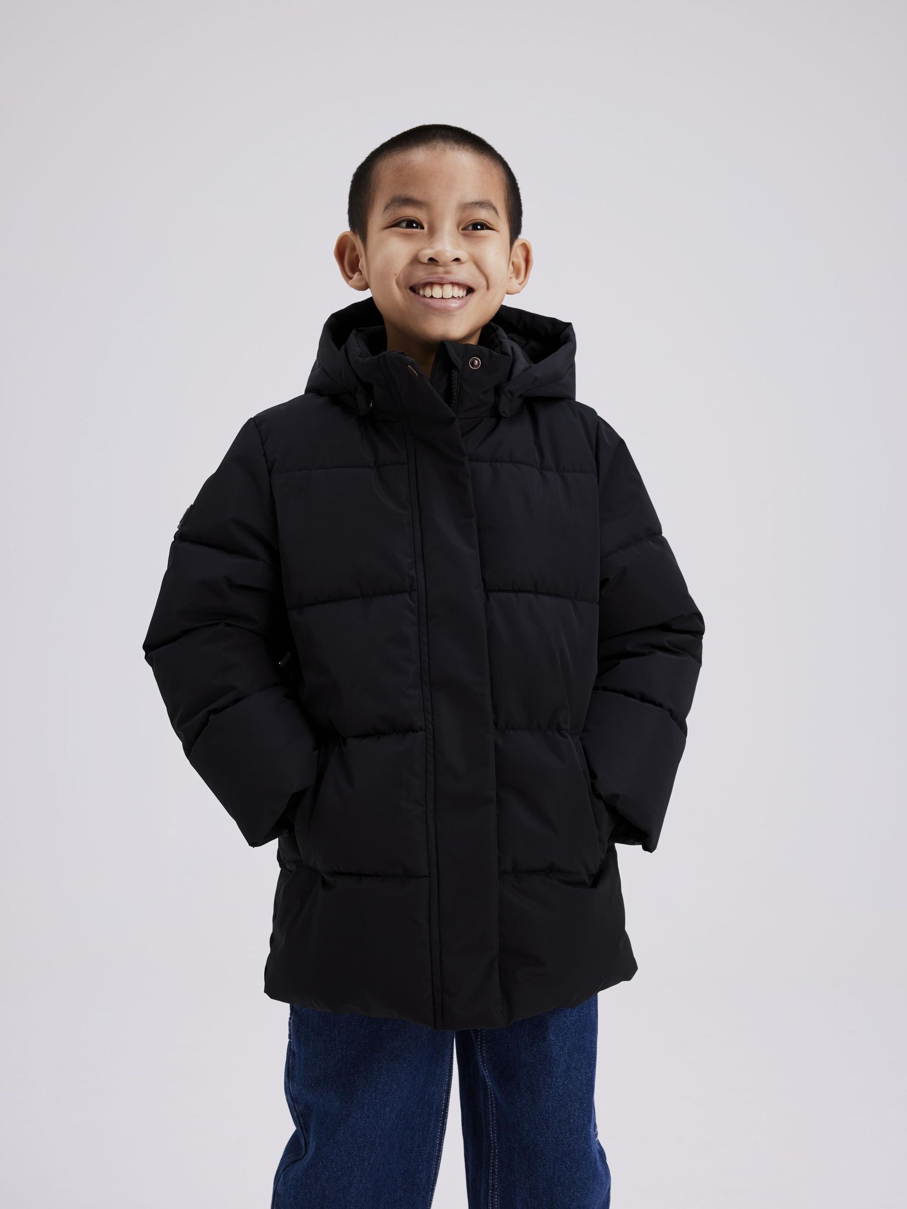 Name It Steppjacke »NKMMEDOW03 JACKET SOLID FO NOOS« mit Kapuze