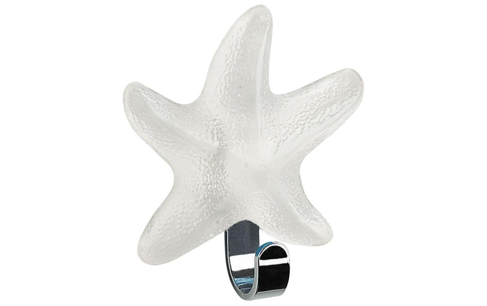 spirella Handtuchhaken »Starfish Transparent/Weiss 1 kg«, Wassergeschützt