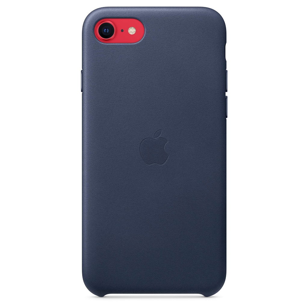 Apple Smartphone-Hülle »Apple iPhone SE 2020 Leather Case Blue«, iPhone SE (2. Gen), MXYN2ZM/A