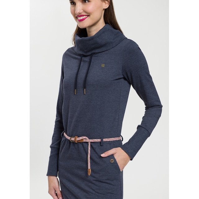 Ragwear Sweatkleid »LAURRA«, (2 tlg., mit abnehmbarem Gürtel), stylisches  Langarmkleid mit praktischen Eingrifftaschen online kaufen | Jelmoli-Versand
