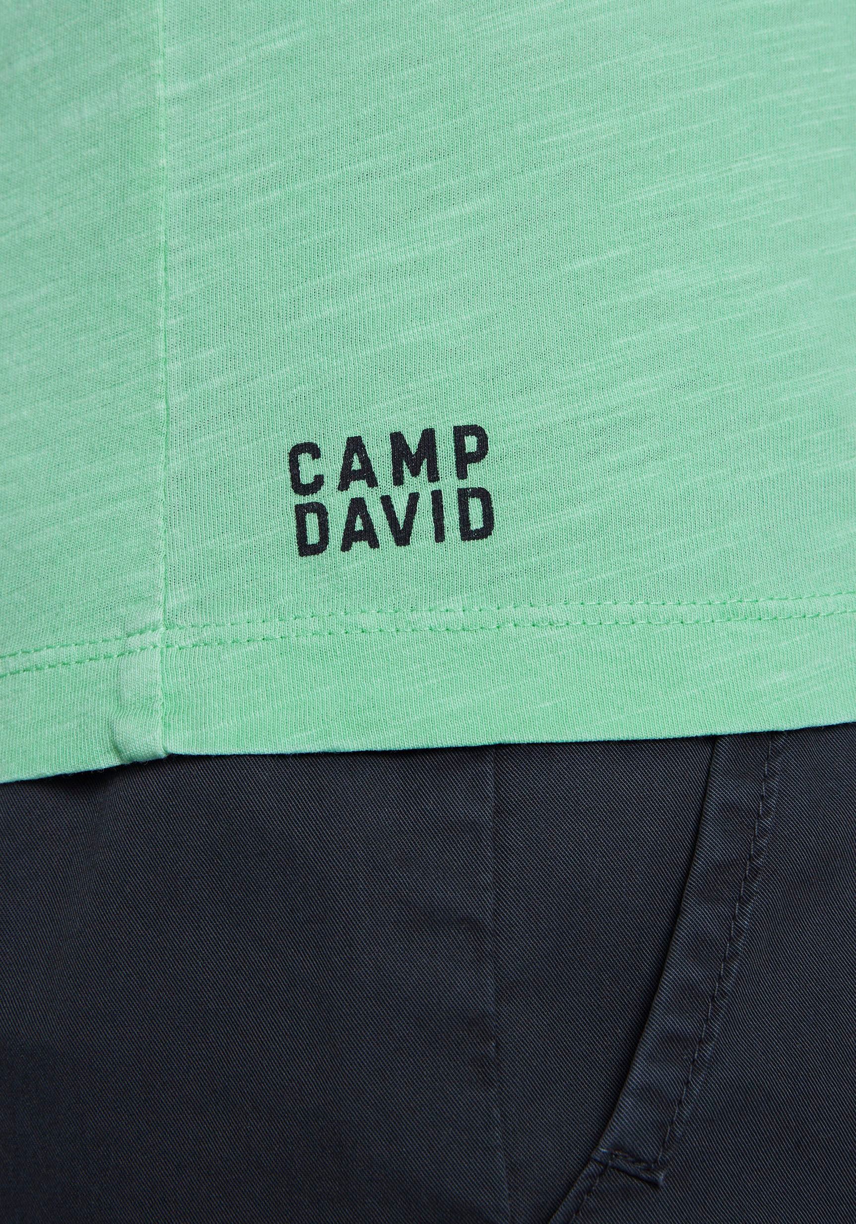 CAMP DAVID T-Shirt, mit Logoprägung