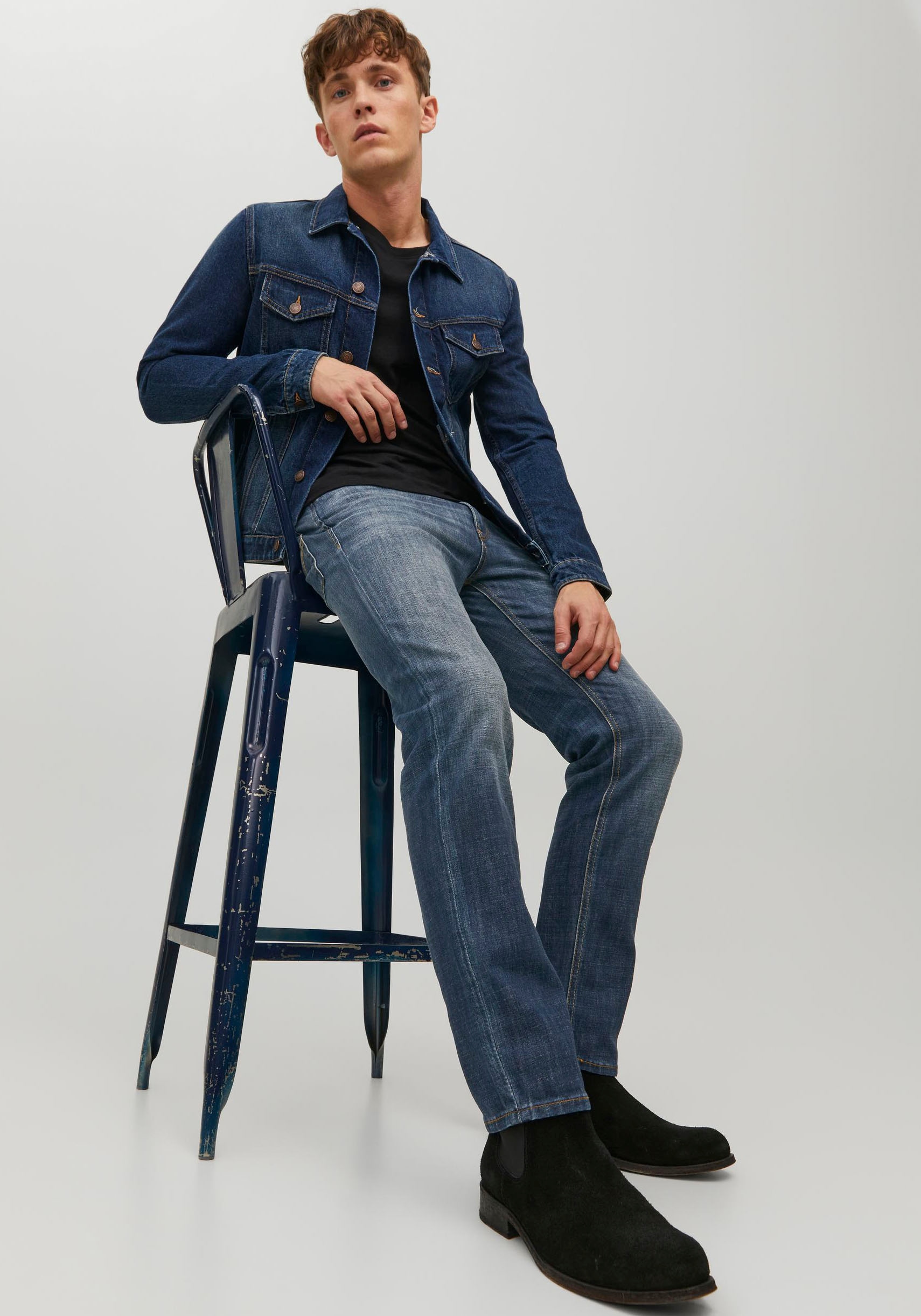 Jack & Jones Regular-fit-Jeans »JJ JJICLARK JJORIGINAL GE 049«