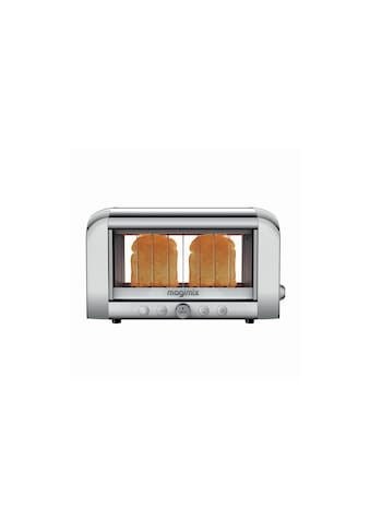 Toaster »Magimix Vision 111538 Silberfarben«, für 2 Scheiben, 1450 W