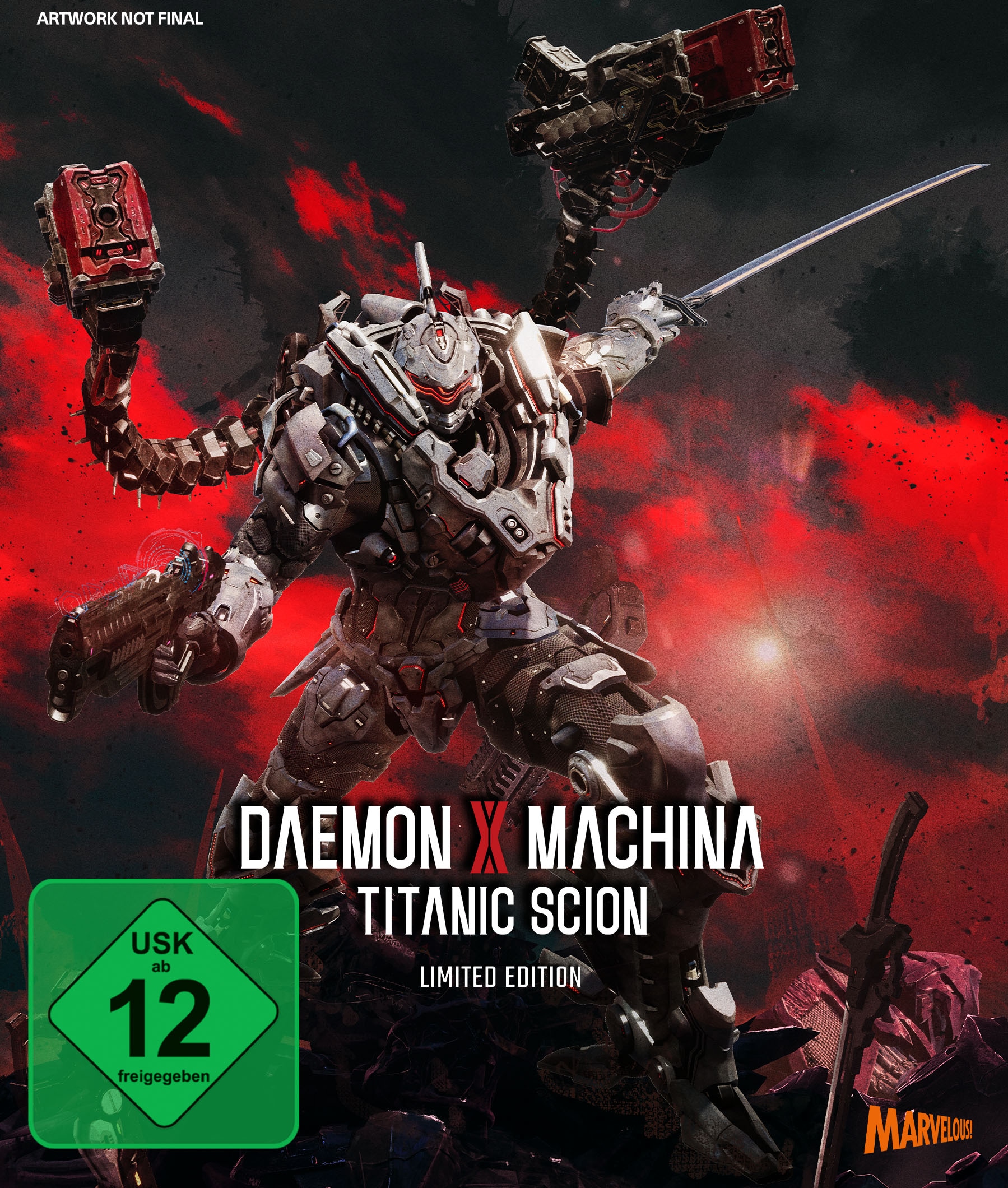 Marvelous Games Spielesoftware »Daemon X Machina: Titanic Scion Limited Edition (Switch 2)«, Nintendo Switch 2