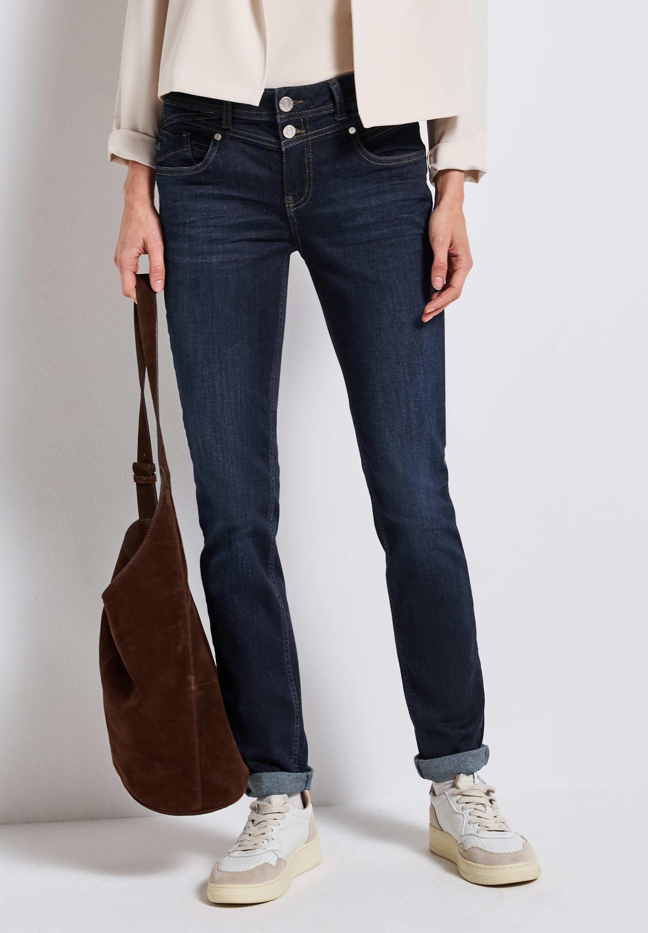 STREET ONE Regular-fit-Jeans »Style Jane« im Five-Pocket Style