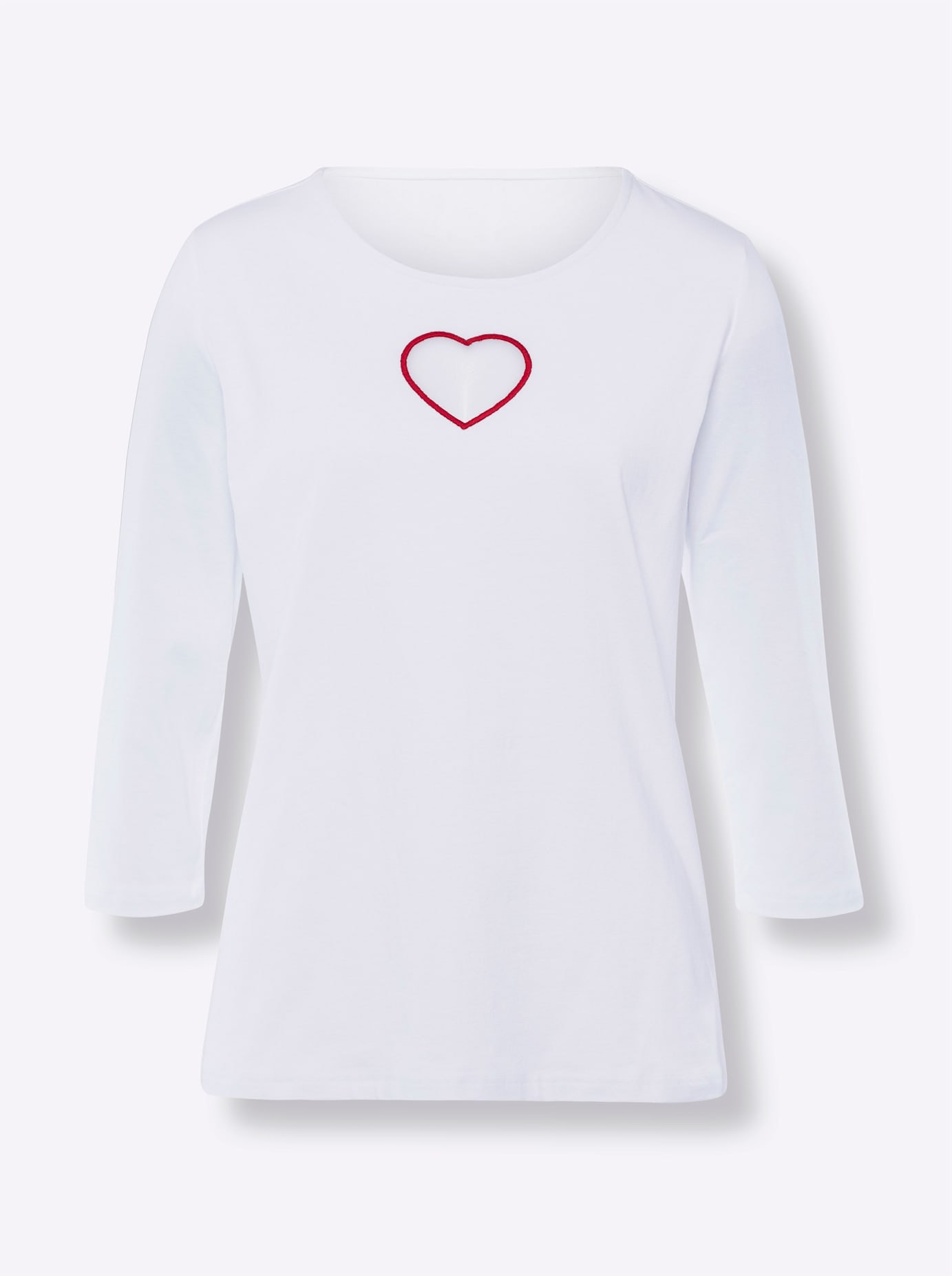 heine Rundhalsshirt »Shirt«, (1 tlg.)